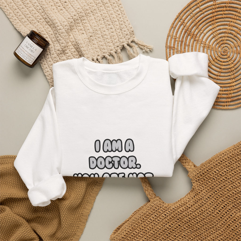 Deal With It ... Funny Doctor - Unisex Heavy Blend™ Crewneck Sweatshirt