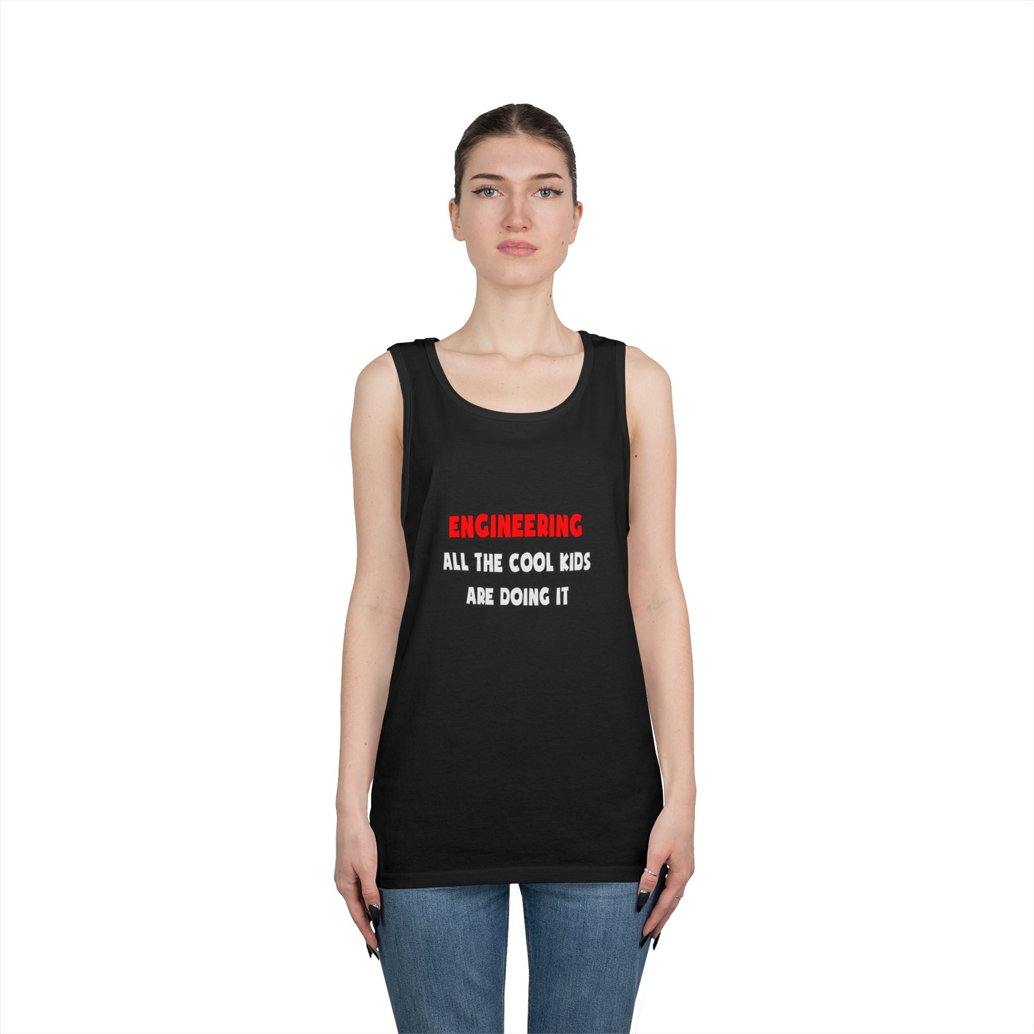 Funny Engineer Shirts and Gifts - Unisex Heavy Cotton Tank Top