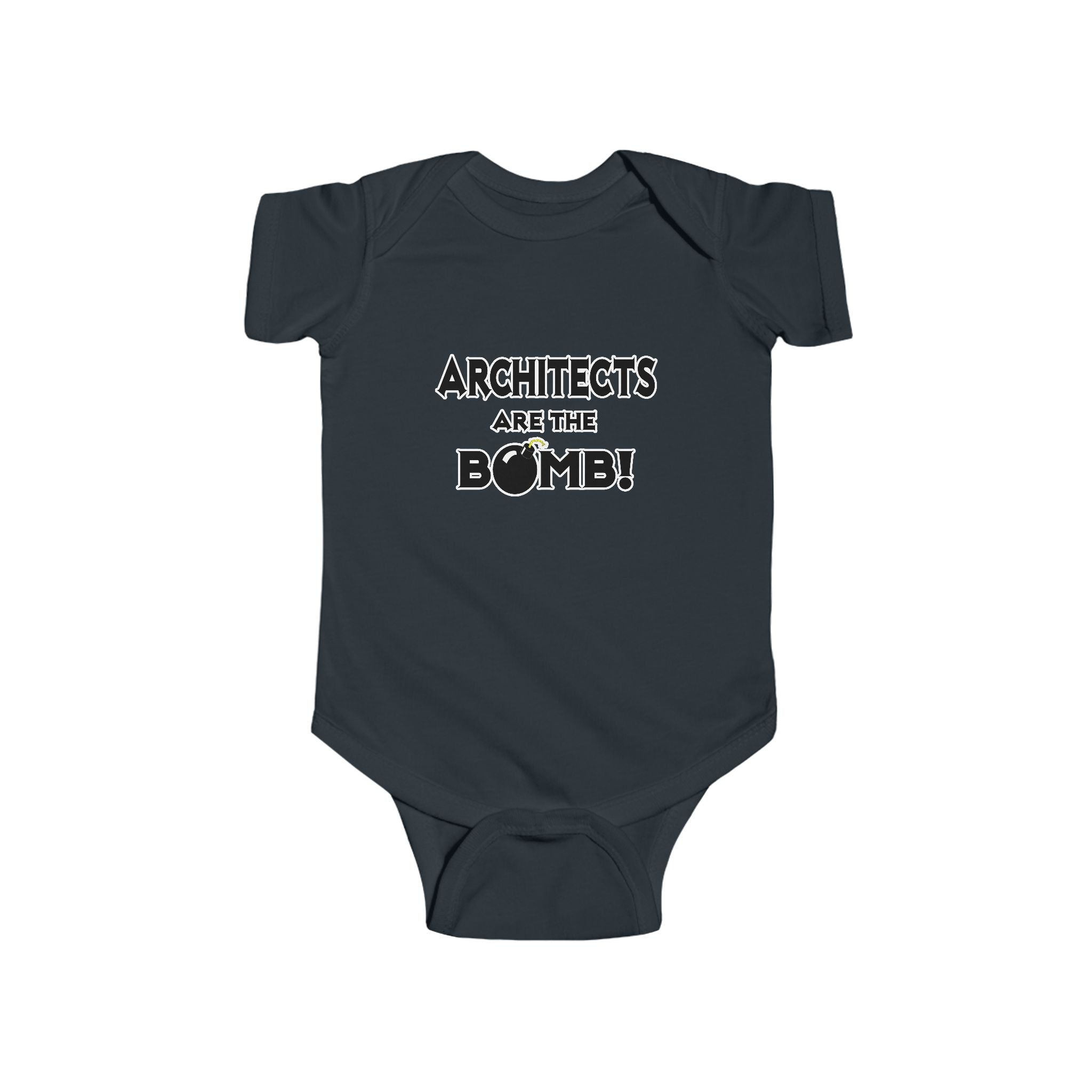 Architects Are The Bomb! - Infant Fine Jersey Bodysuit