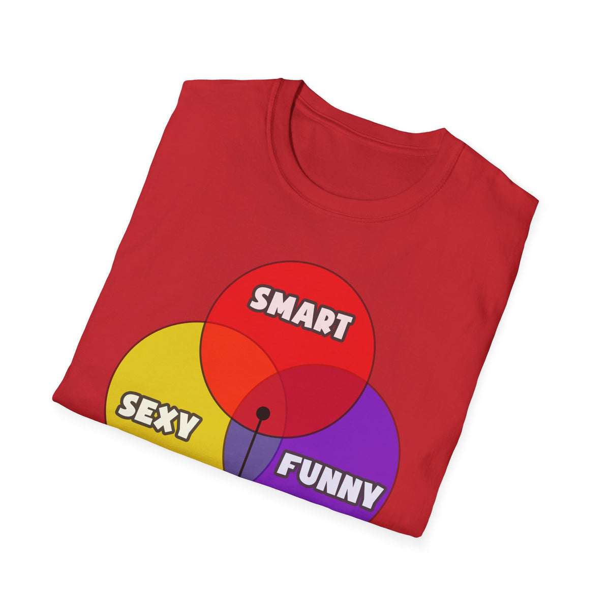 Venn Diagram .. Doctors - Unisex Softstyle T-Shirt