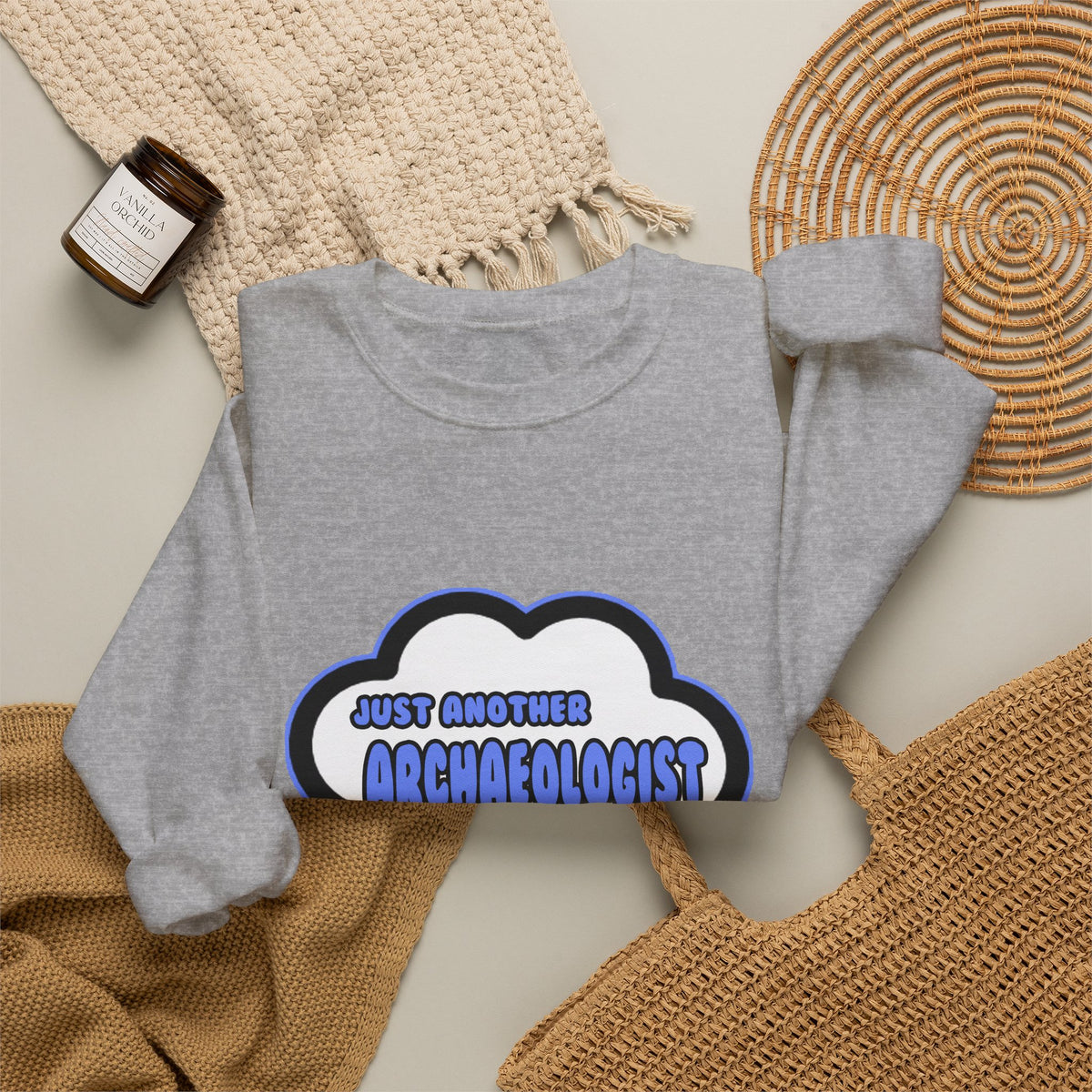 Archaeologist .. Livin' The Dream - Unisex Heavy Blend™ Crewneck Sweatshirt