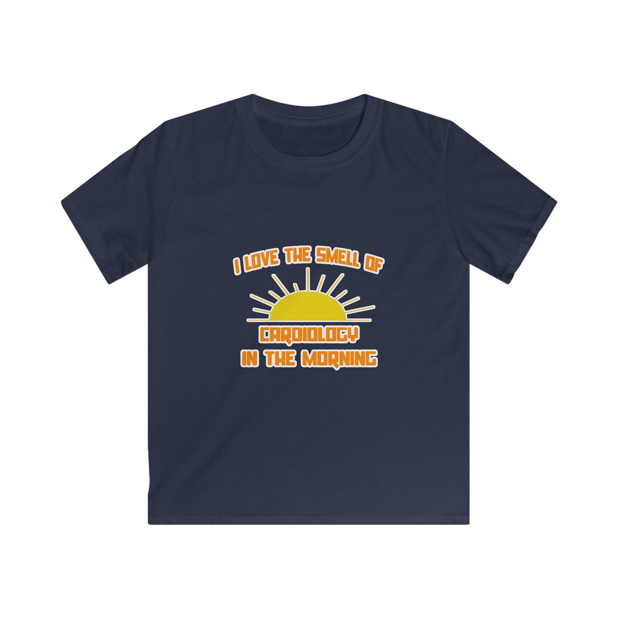 Smell of Cardiology in the Morning - Kids Softstyle Tee