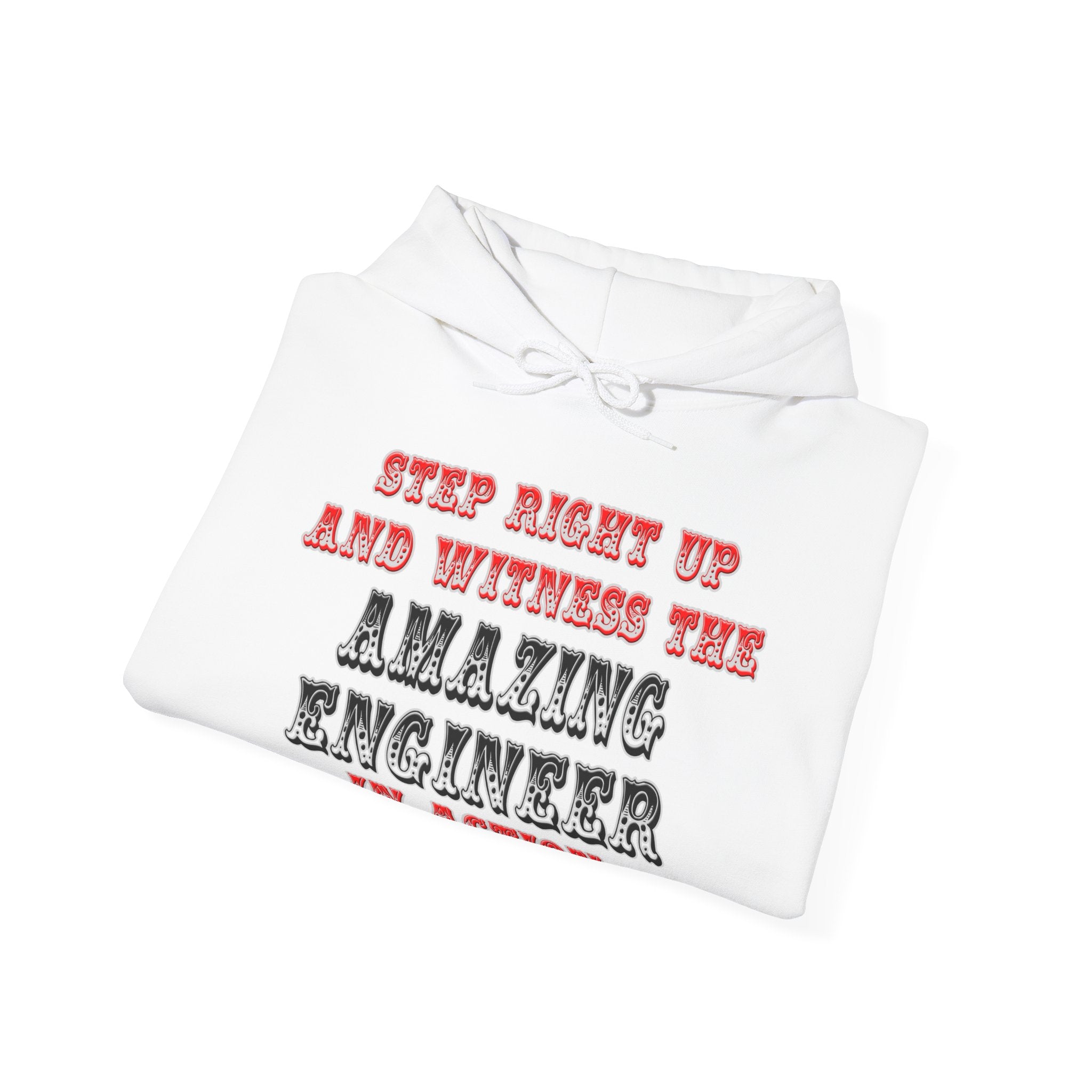 Amazing Engineer In Action - Unisex Heavy Blend™ Hooded Sweatshirt