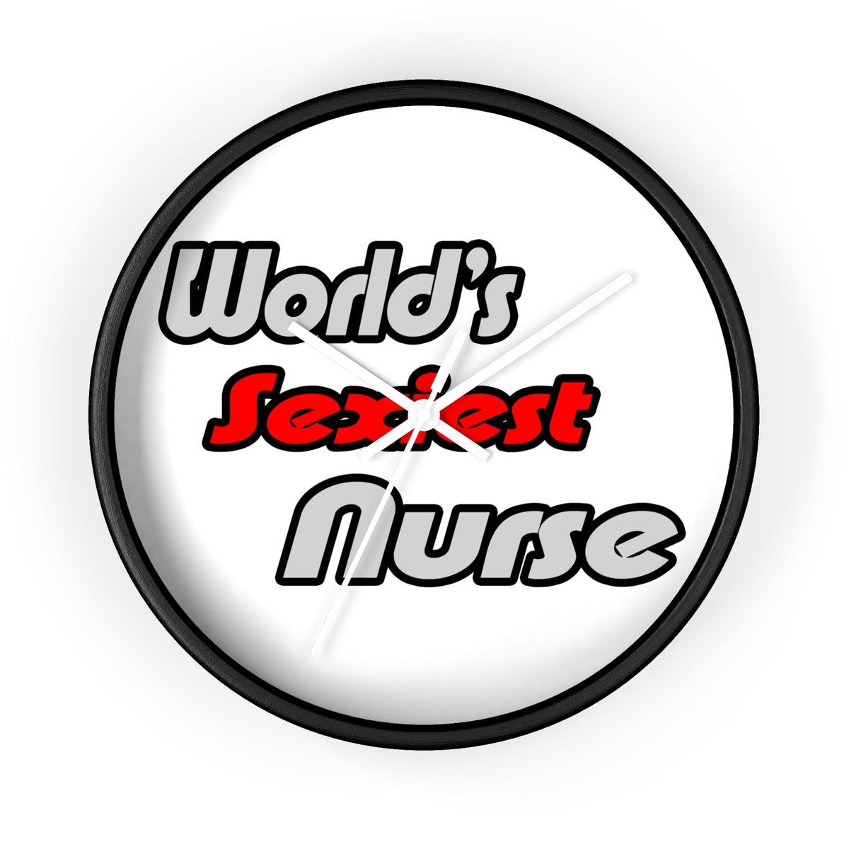 World's Sexiest Nurse - Wall Clock