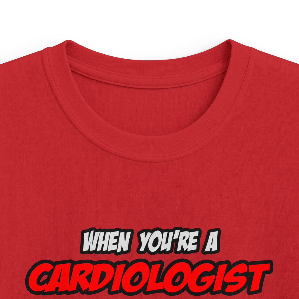 Cardiologist .. OMG WTF LOL - Kids Softstyle Tee