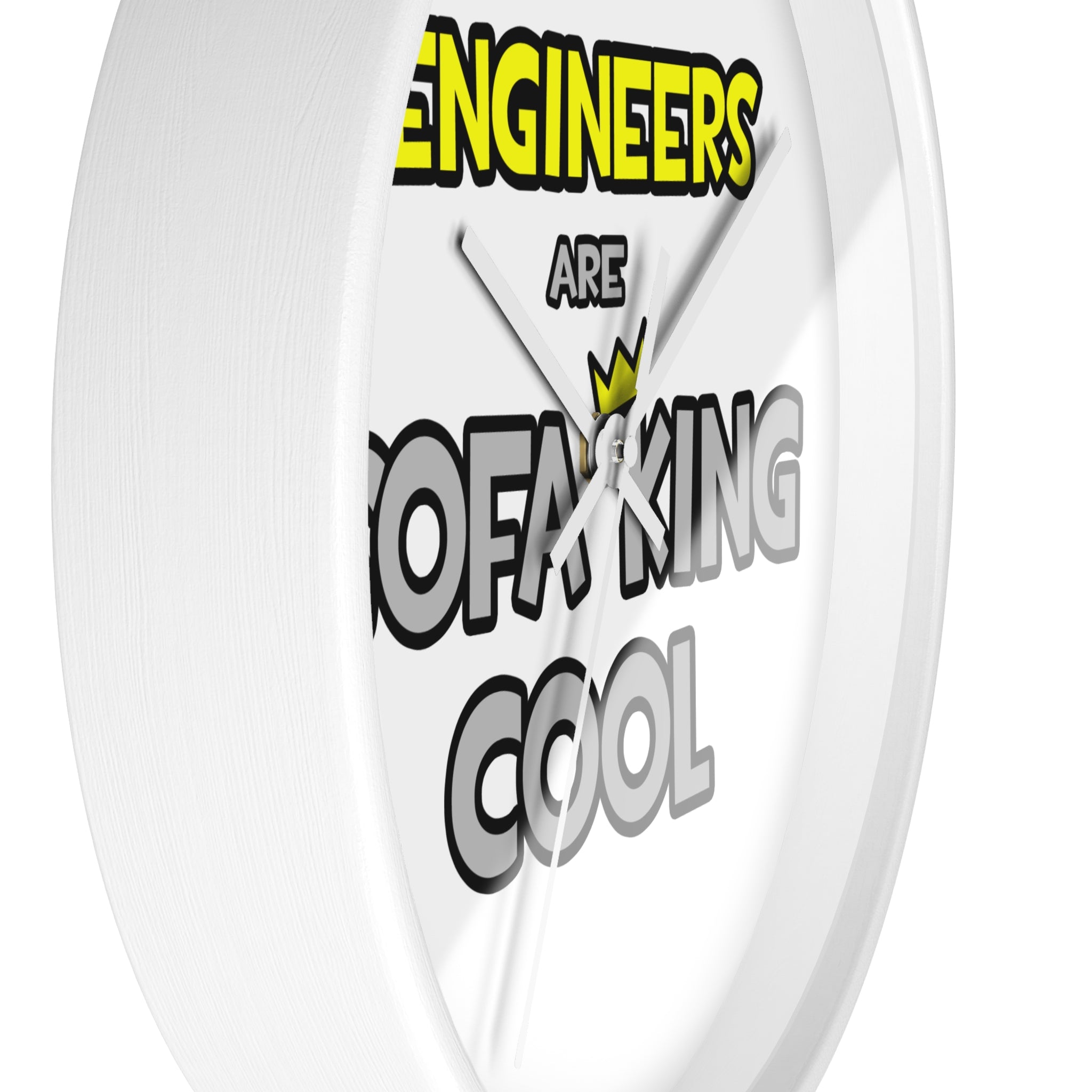 Engineers Are Sofa King Cool - Wall Clock