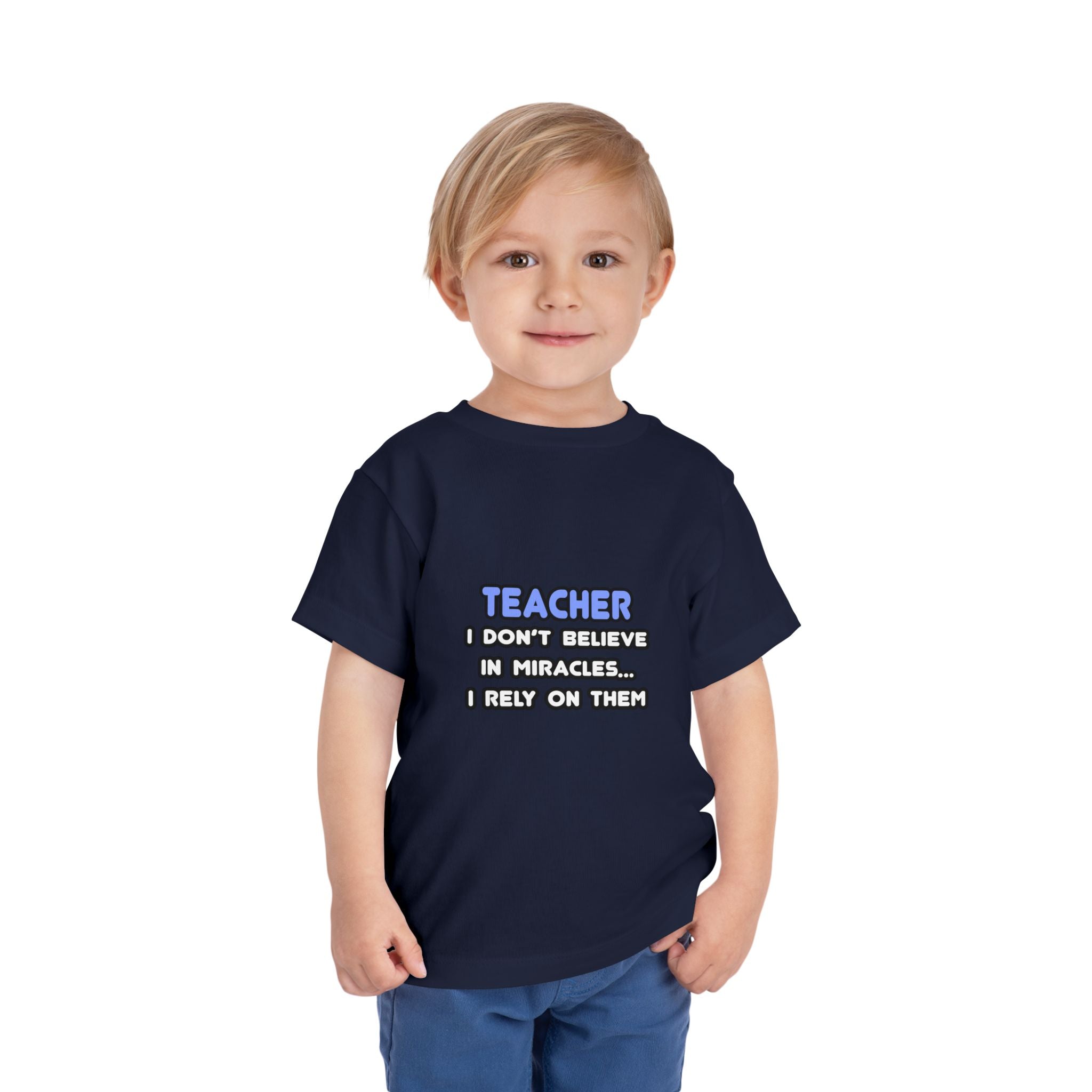 Miracles and Teachers - Toddler Short Sleeve Tee