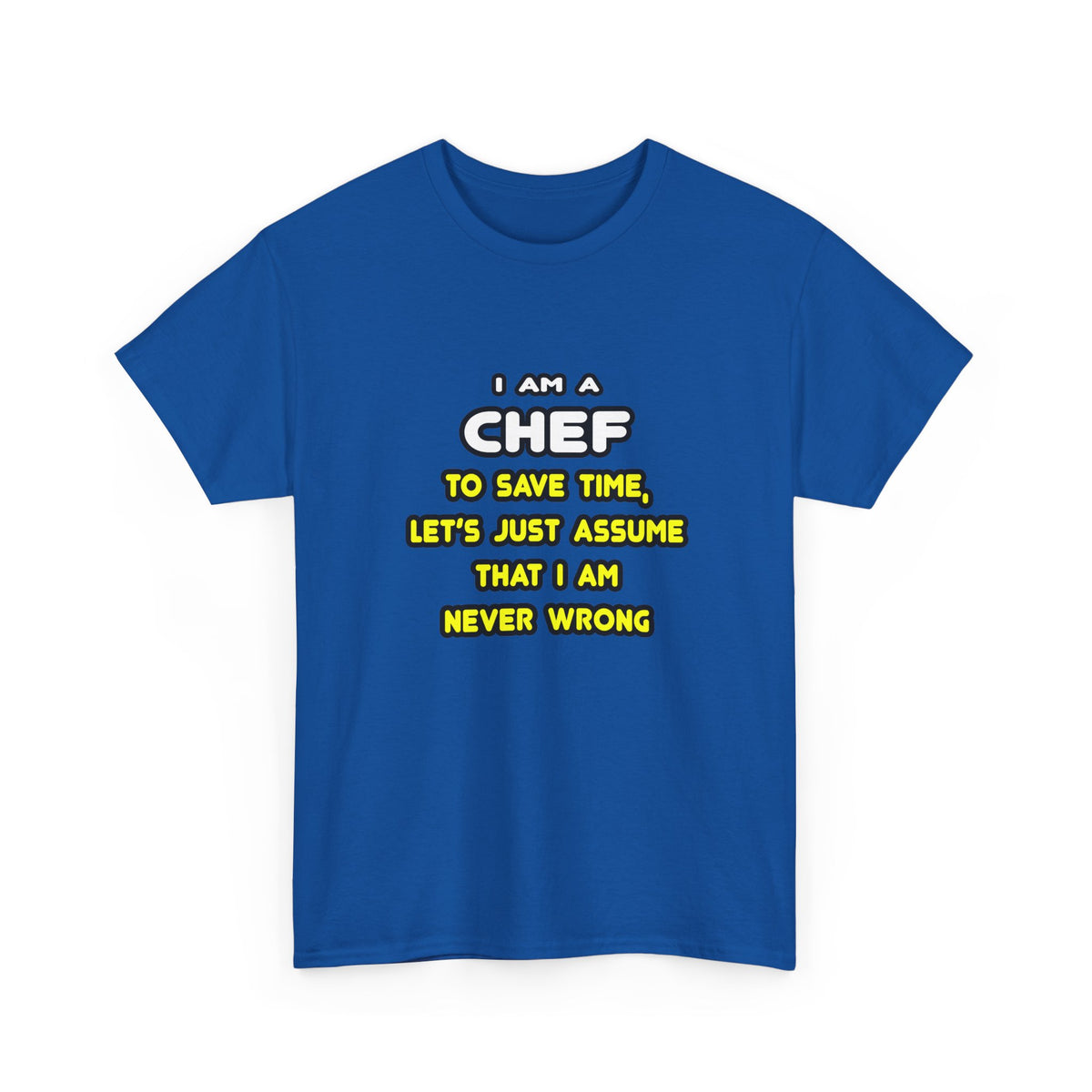 Funny Chef T Shirts and Gifts - Unisex Heavy Cotton Tee