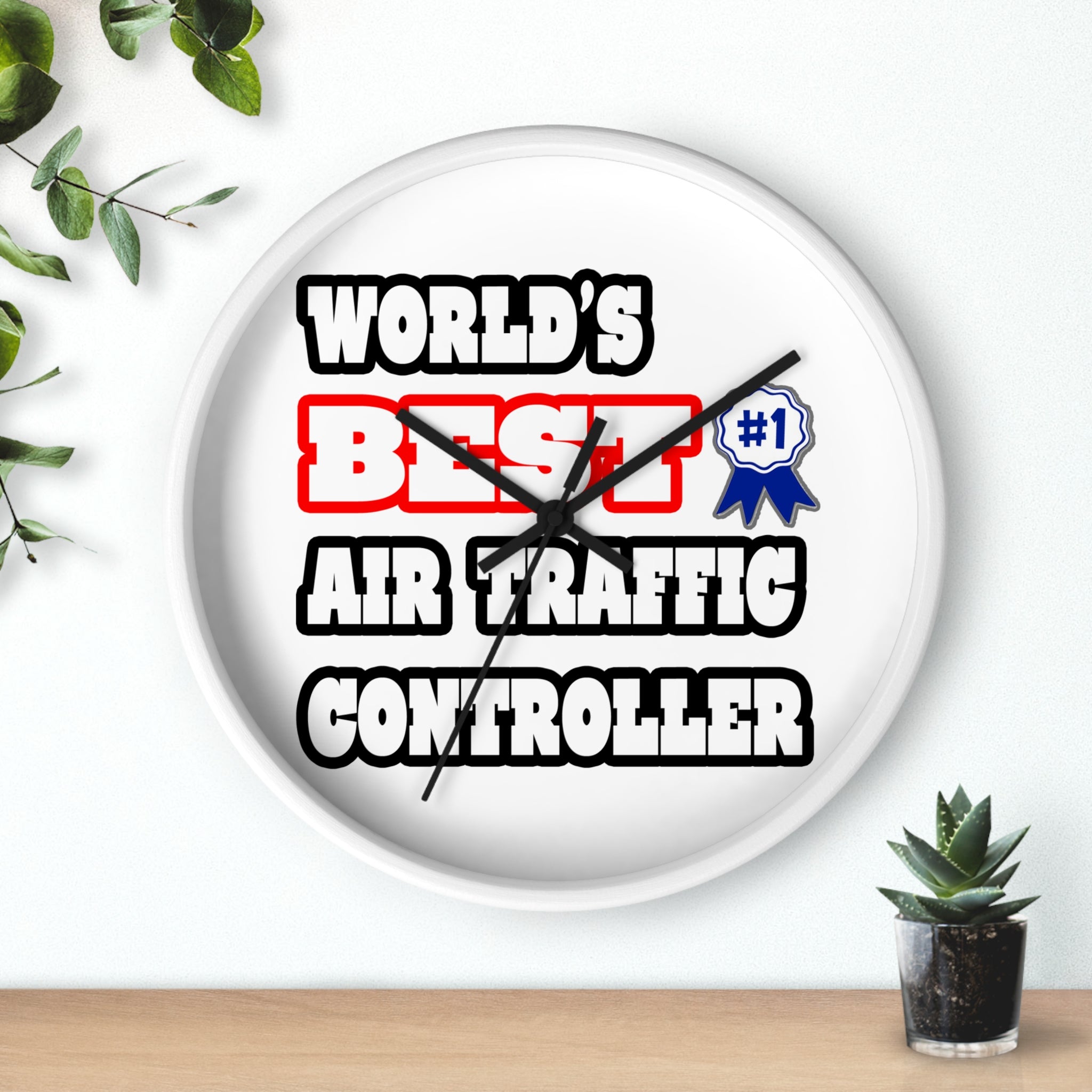 World's Best Air Traffic Controller - Wall Clock