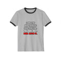 Deal With It ... Funny Air Traffic Controller - Unisex Cotton Ringer T-Shirt