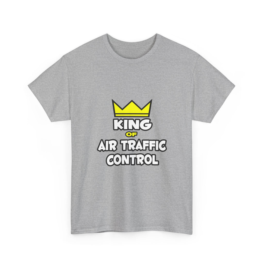 King of Air Traffic Control - Unisex Heavy Cotton Tee