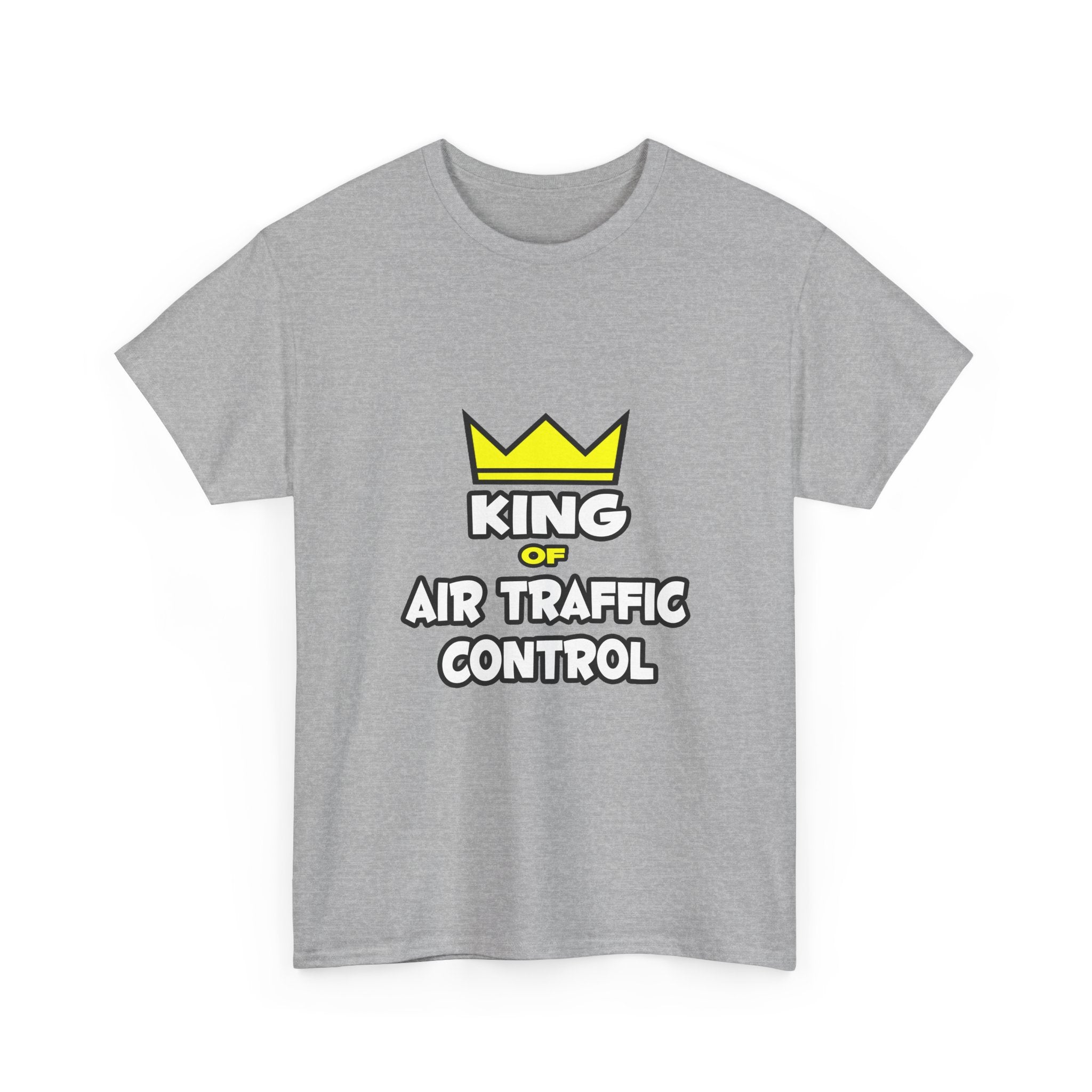 King of Air Traffic Control - Unisex Heavy Cotton Tee