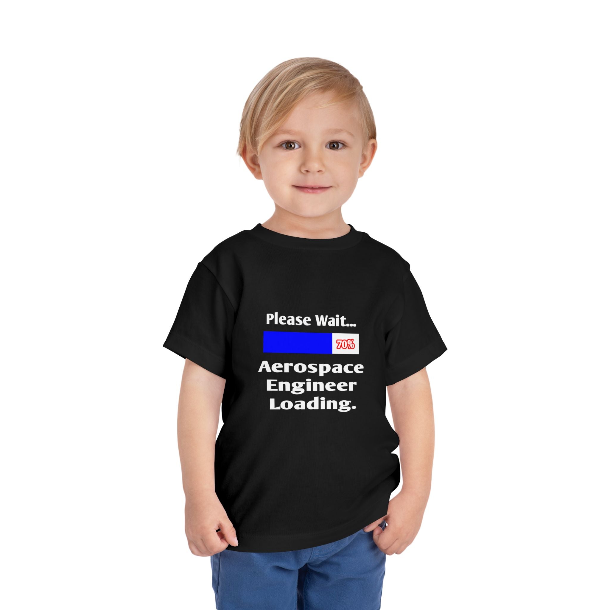 Please Wait...Aerospace Engineer Loading - Toddler Short Sleeve Tee