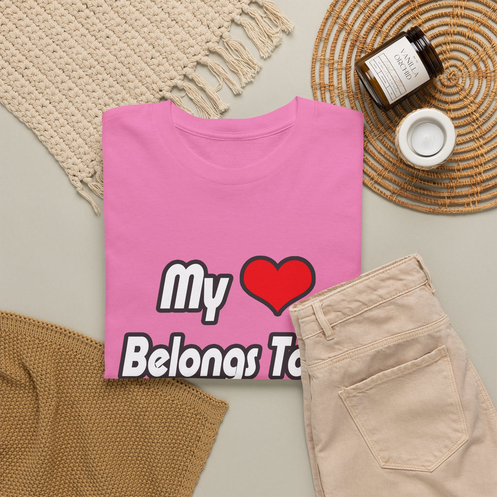 My Heart Belongs To A Cardiologist - Unisex Heavy Cotton Tee