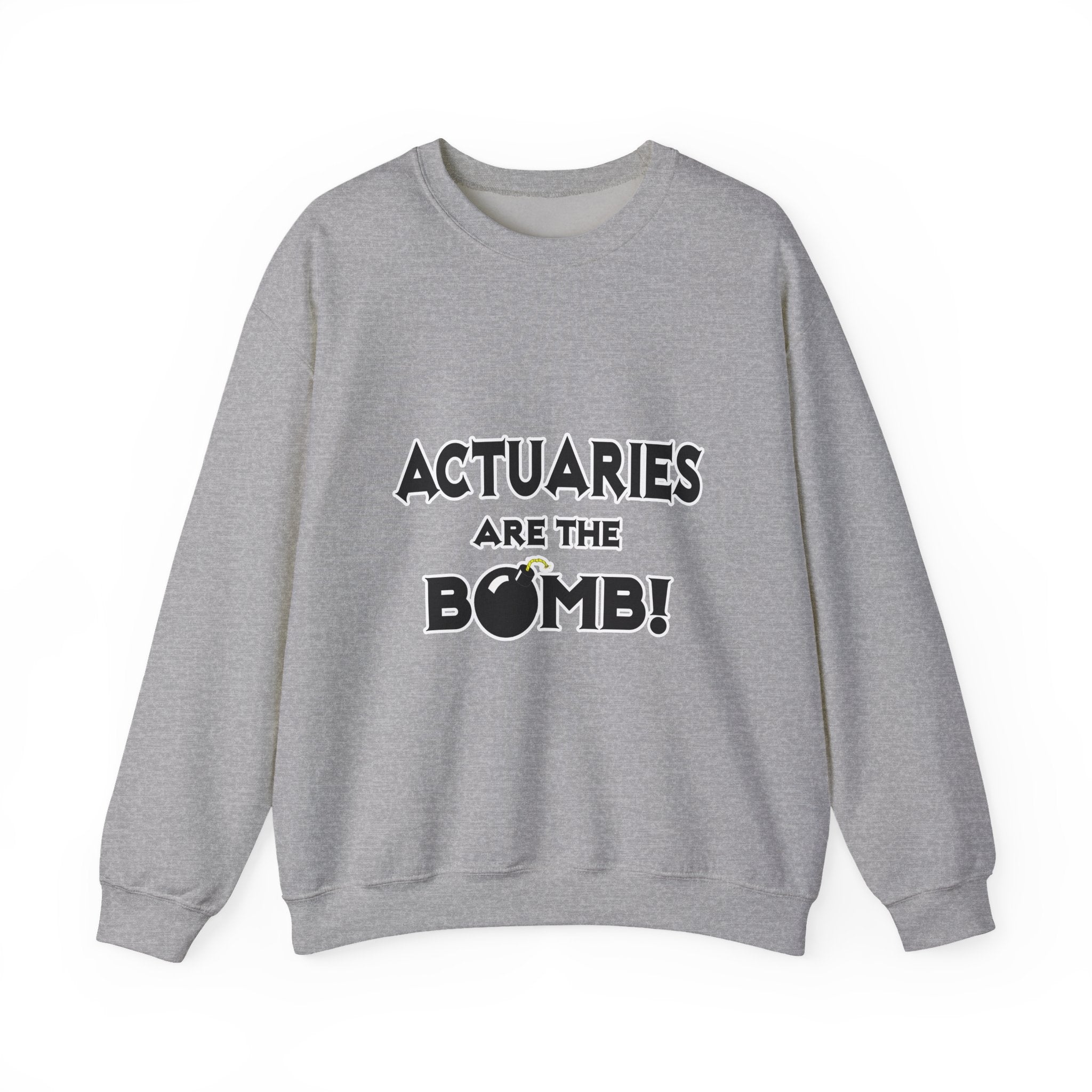 Actuaries Are The Bomb! - Unisex Heavy Blend™ Crewneck Sweatshirt