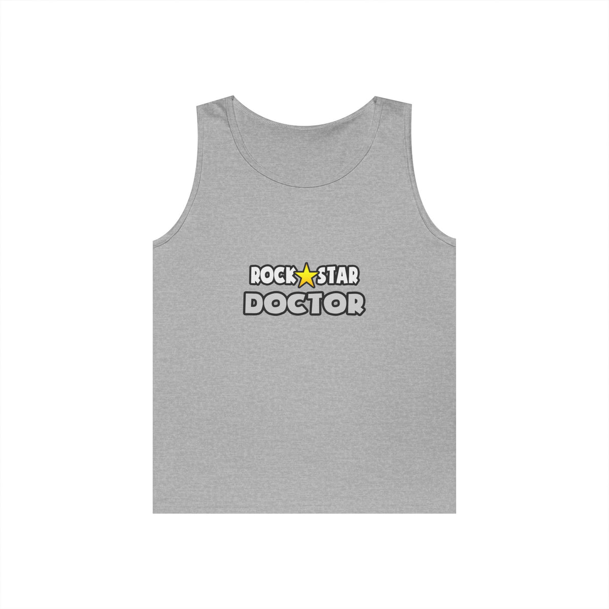 Rock Star Doctor (2) - Unisex Heavy Cotton Tank Top