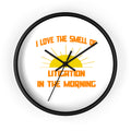 Smell of Litigation in the Morning - Wall Clock