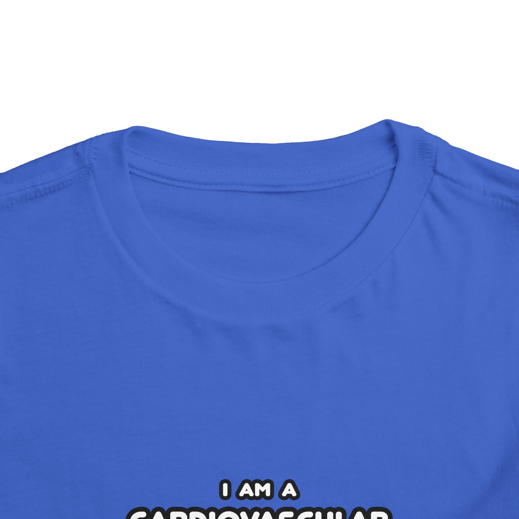 Funny Cardiovascular Technologist T Shirts - Toddler Short Sleeve Tee