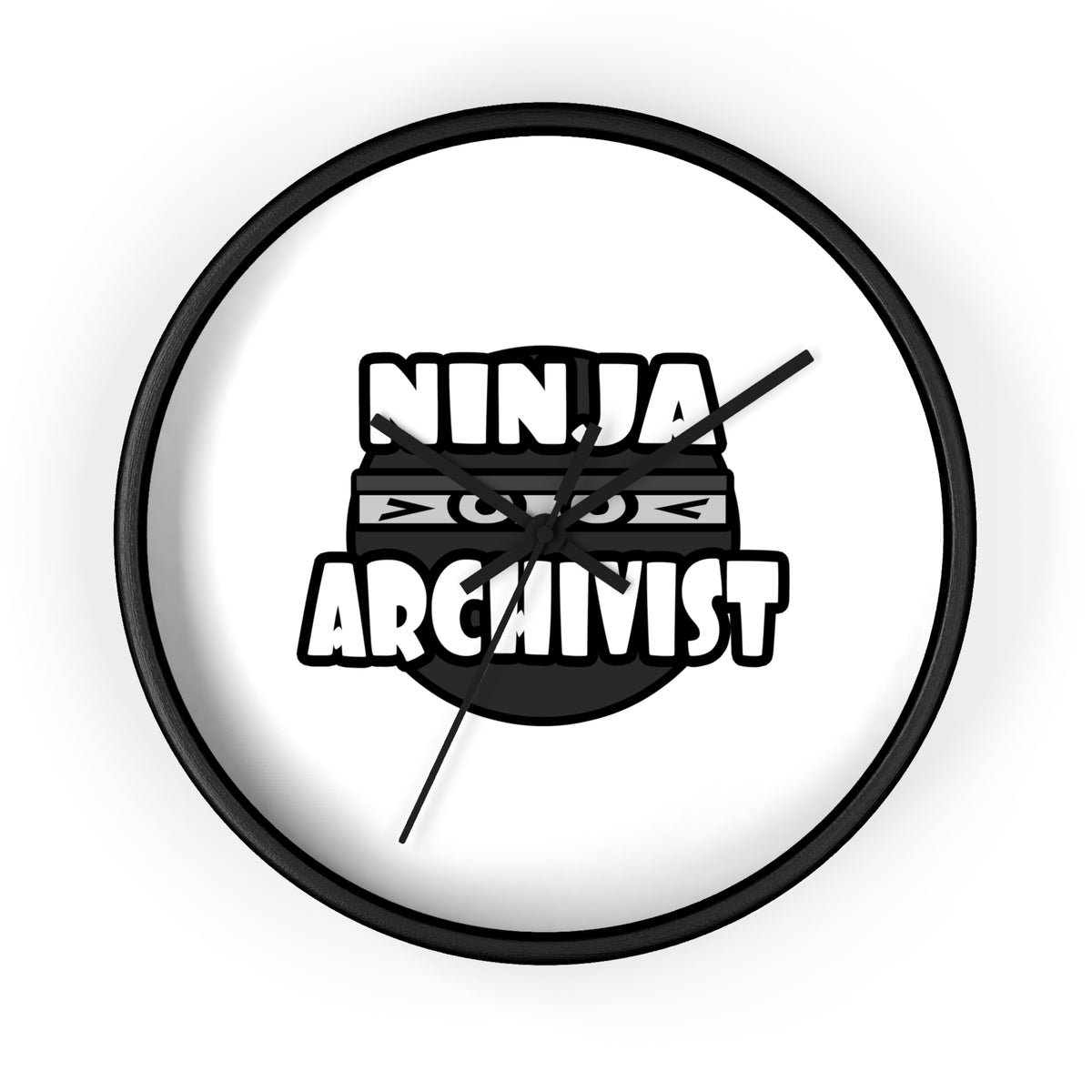 Ninja Archivist - Wall Clock