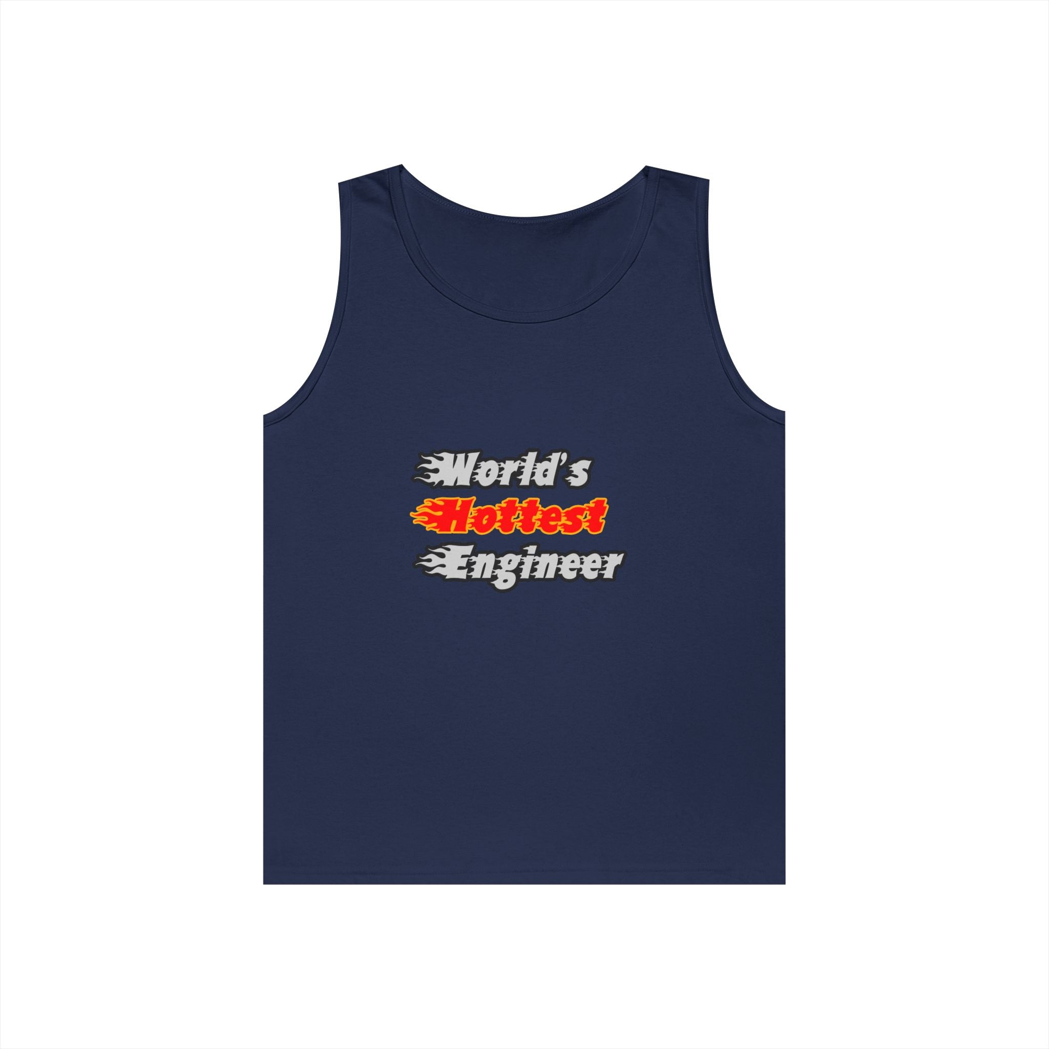 World's Hottest Engineer - Unisex Heavy Cotton Tank Top