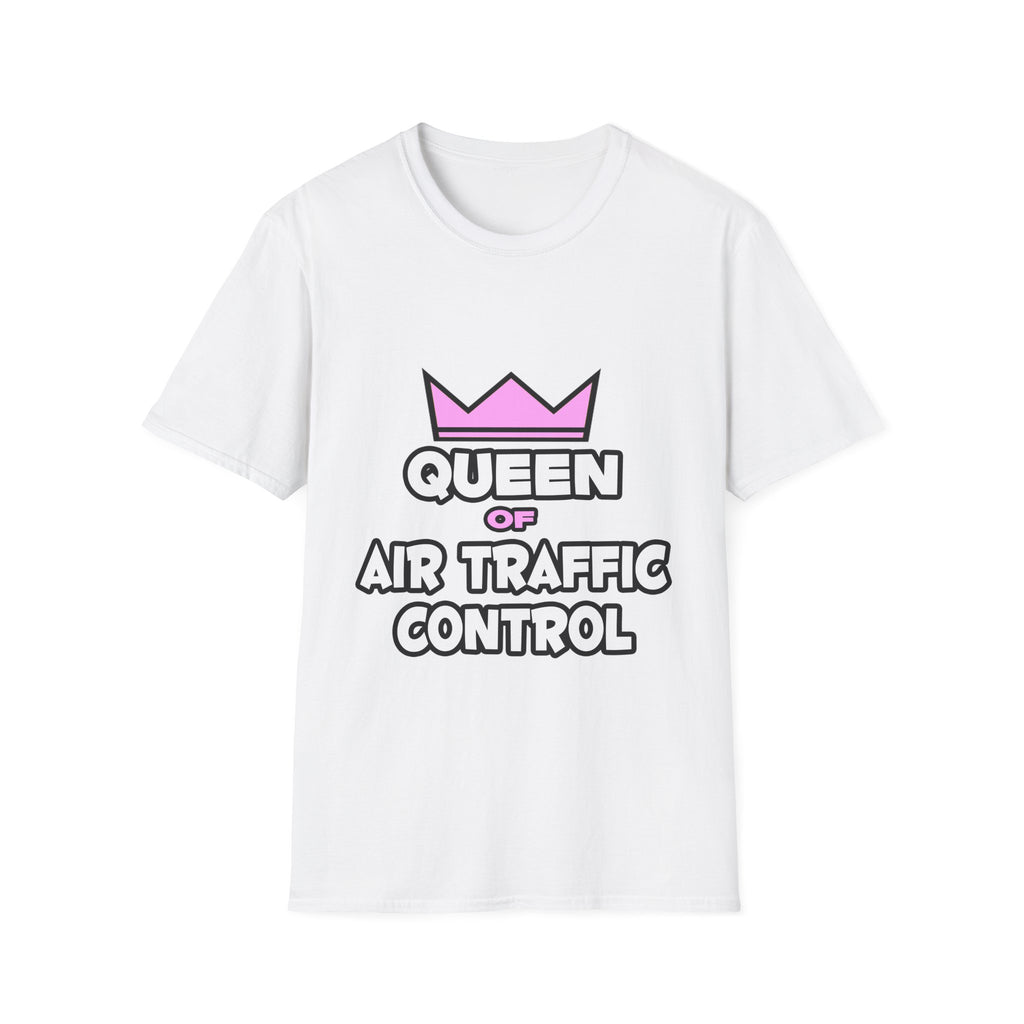 Queen of Air Traffic Control - Unisex Softstyle T-Shirt