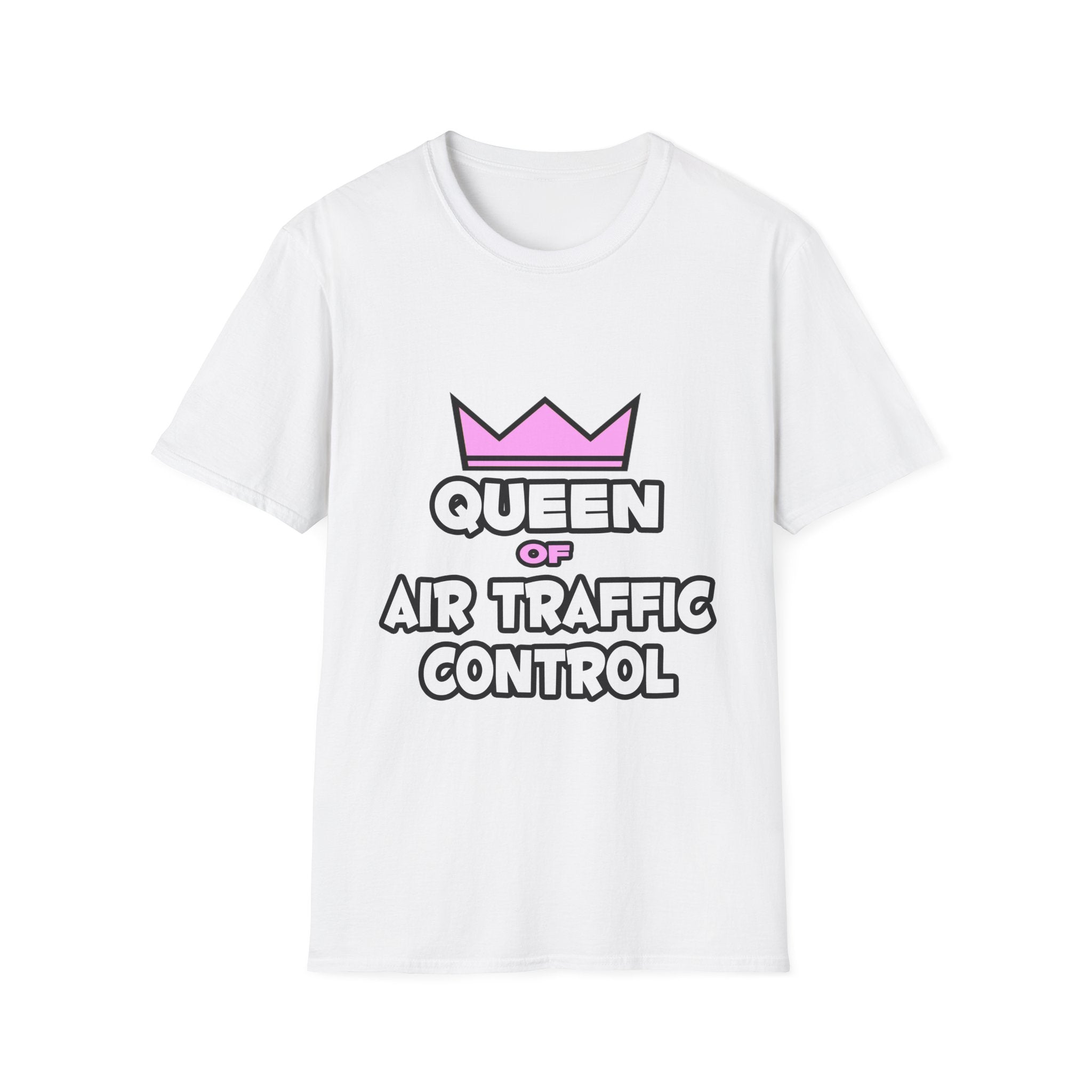 Queen of Air Traffic Control - Unisex Softstyle T-Shirt
