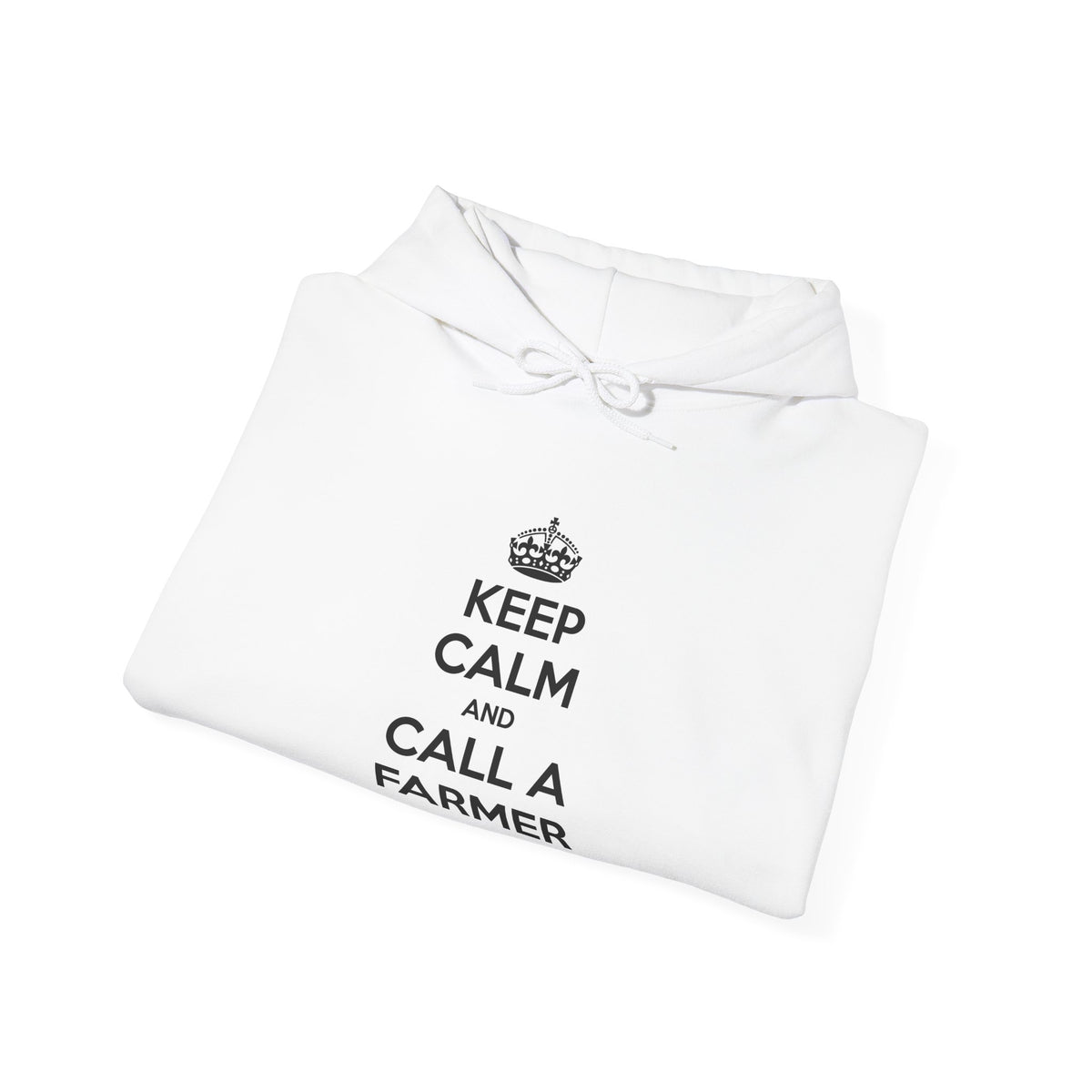 Keep Calm and Call a Farmer - Unisex Heavy Blend™ Hooded Sweatshirt