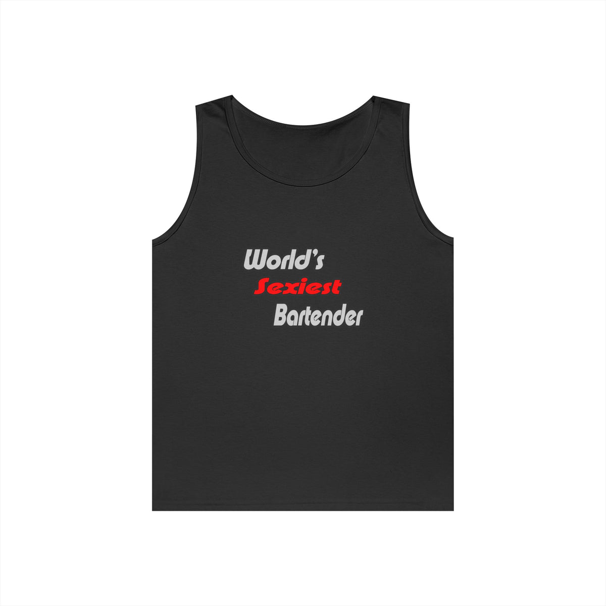 World's Sexiest Bartender - Unisex Heavy Cotton Tank Top
