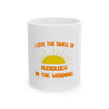 Smell of Audiology in the Morning - Ceramic Mug, (11oz, 15oz)
