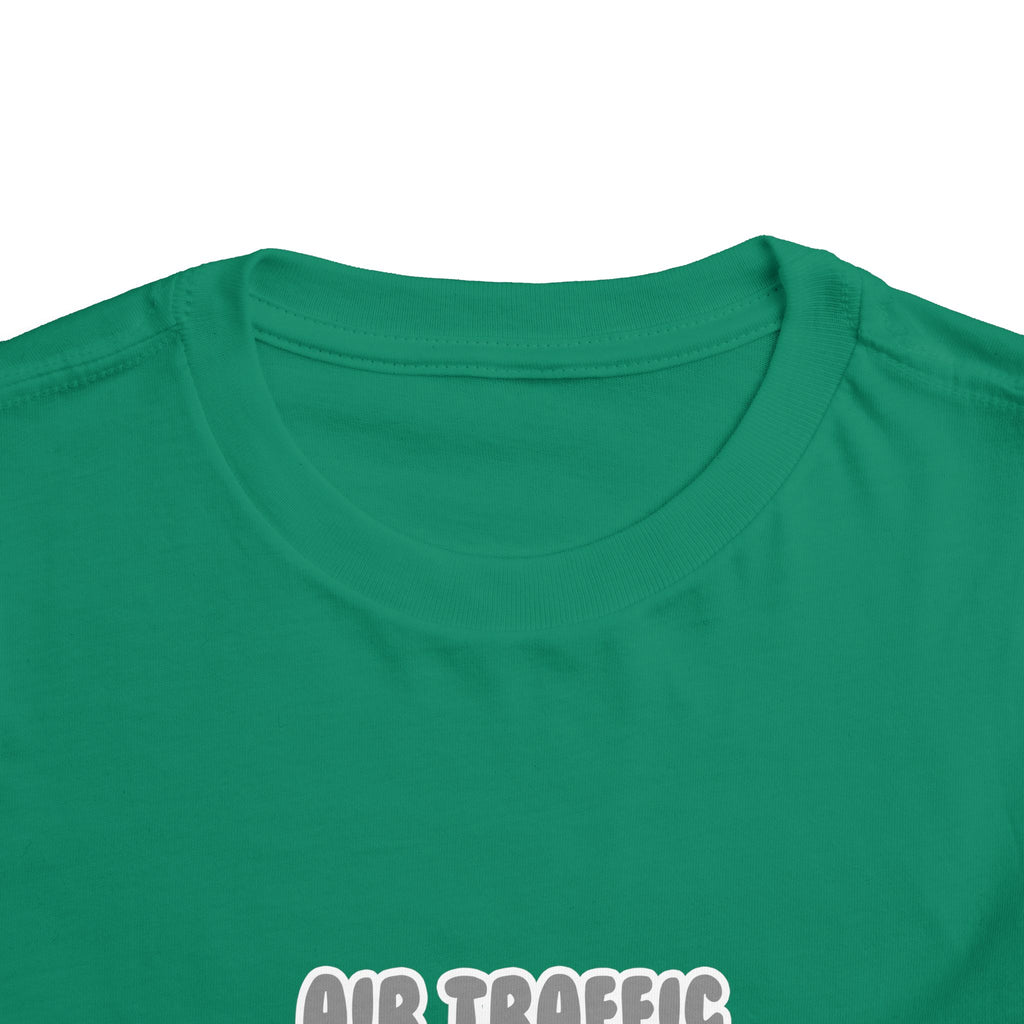 Air Traffic Controller ... Will Work For Ice Cream - Toddler Short Sleeve Tee