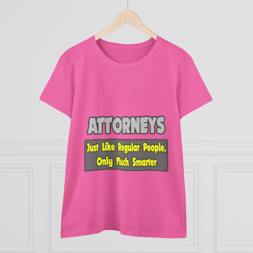Attorneys...Smarter - Women's Midweight Cotton Tee