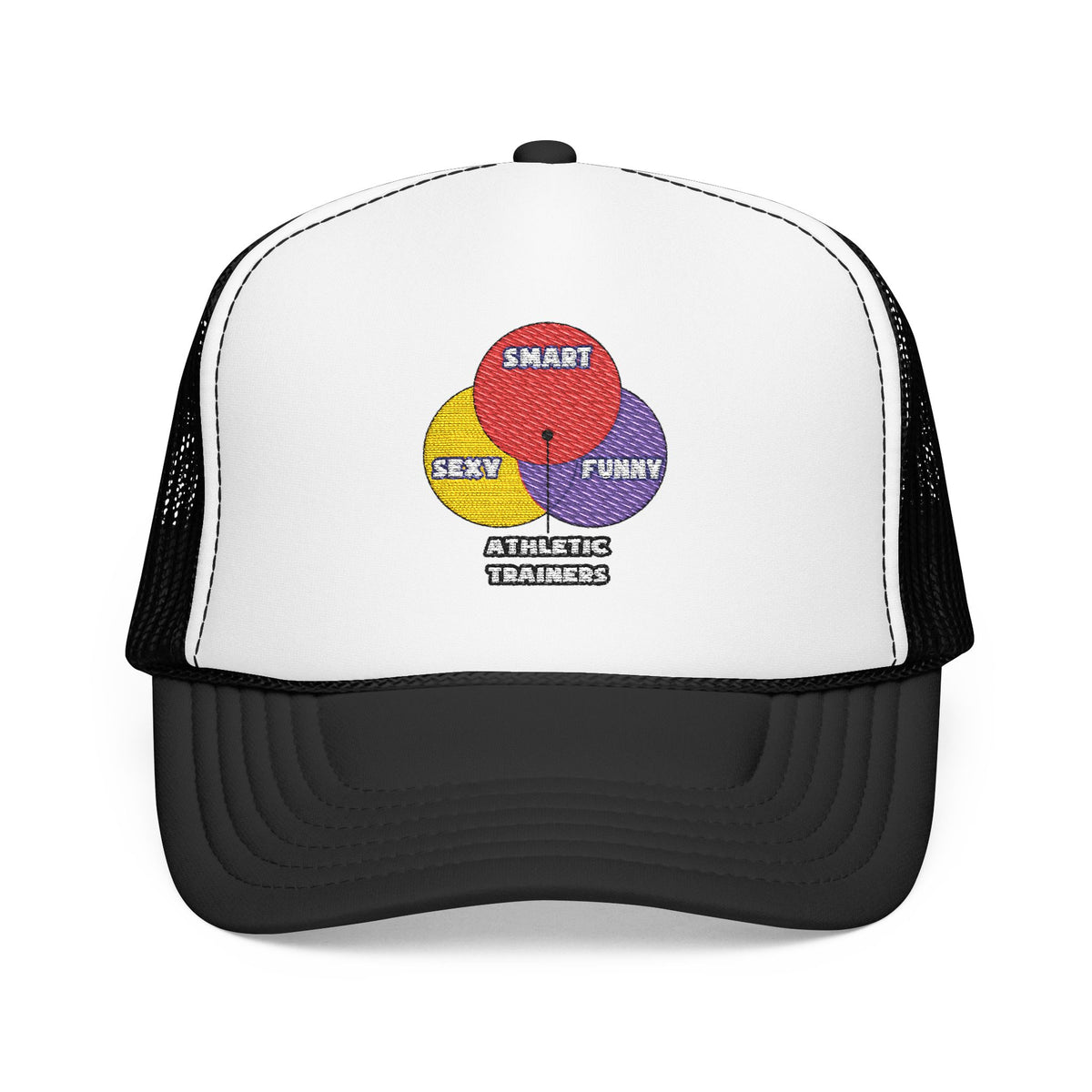 Venn Diagram .. Athletic Trainers - Foam Trucker Hat
