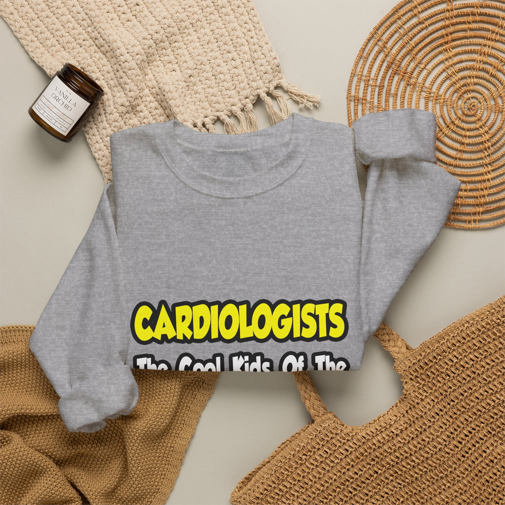 Cardiologists...Cool Kids of Medical World - Unisex Heavy Blend™ Crewneck Sweatshirt