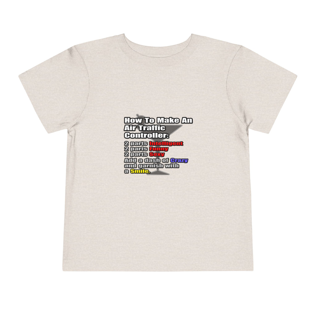 How To Make an Air Traffic Controller - Toddler Short Sleeve Tee