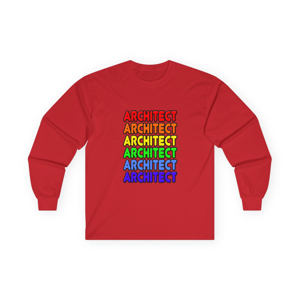 Rainbow Architect - Unisex Ultra Cotton Long Sleeve Tee