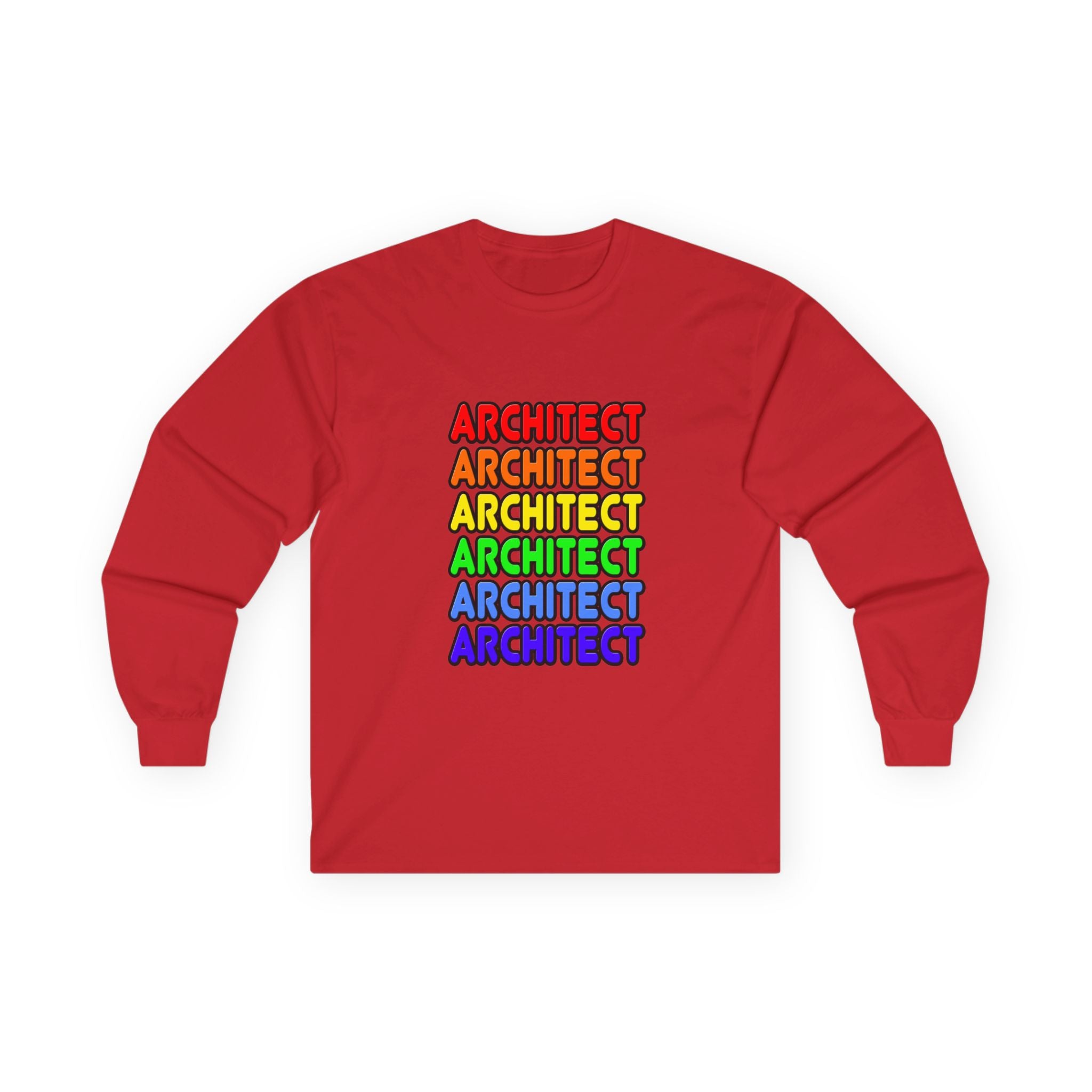 Rainbow Architect - Unisex Ultra Cotton Long Sleeve Tee