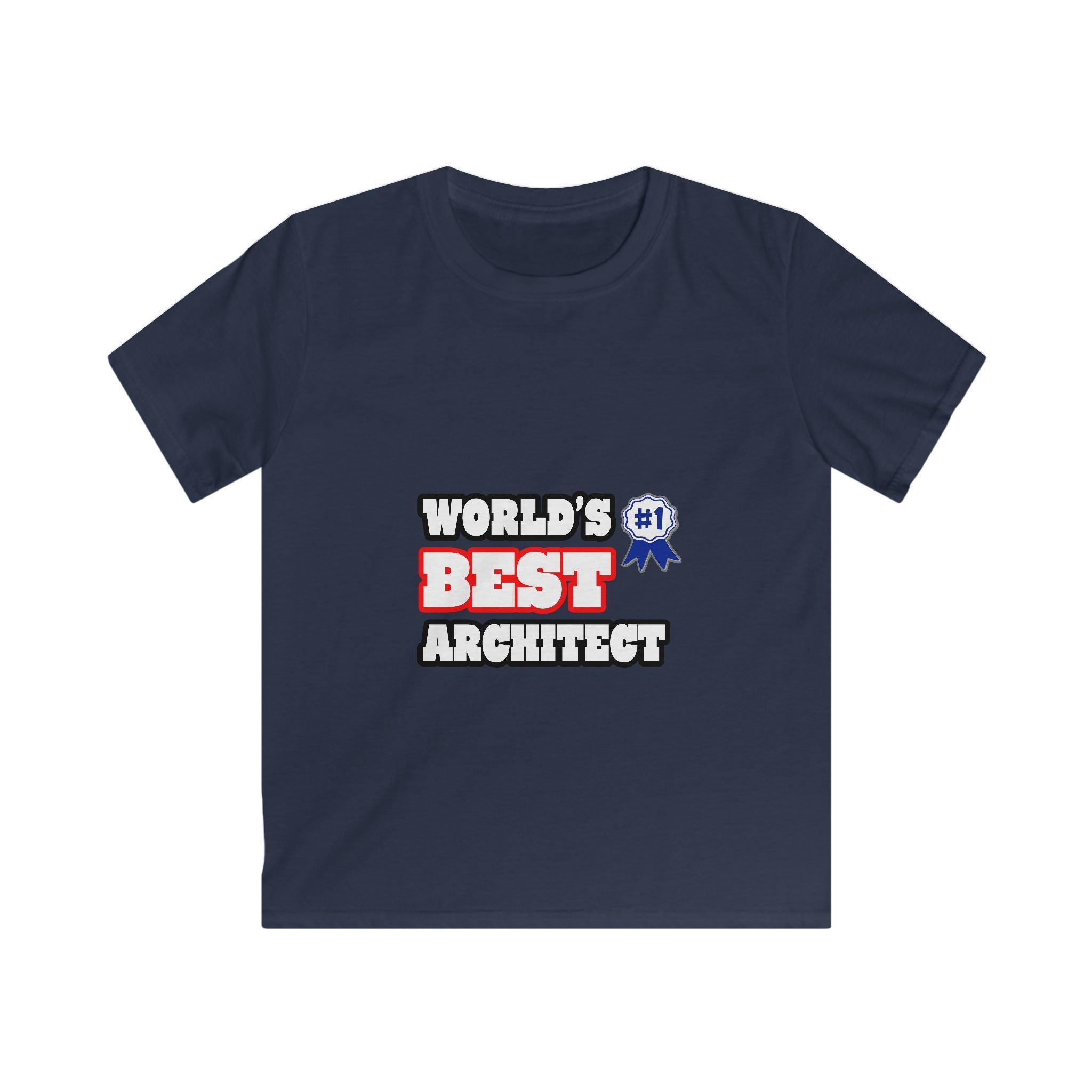 World's Best Architect - Kids Softstyle Tee