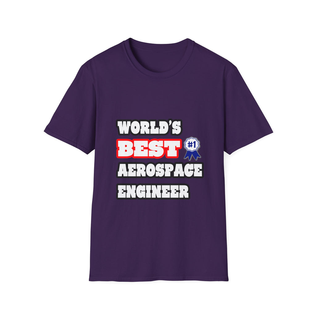 World's Best Aerospace Engineer - Unisex Softstyle T-Shirt