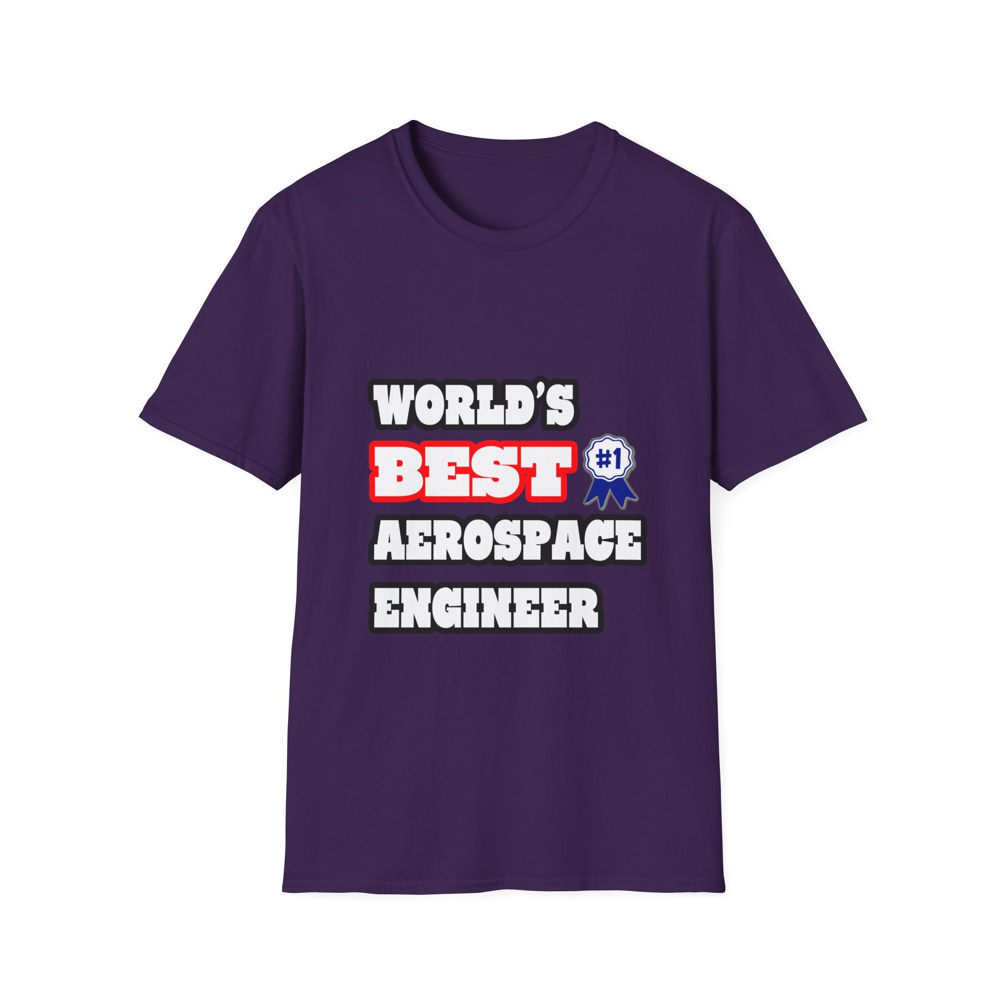 World's Best Aerospace Engineer - Unisex Softstyle T-Shirt