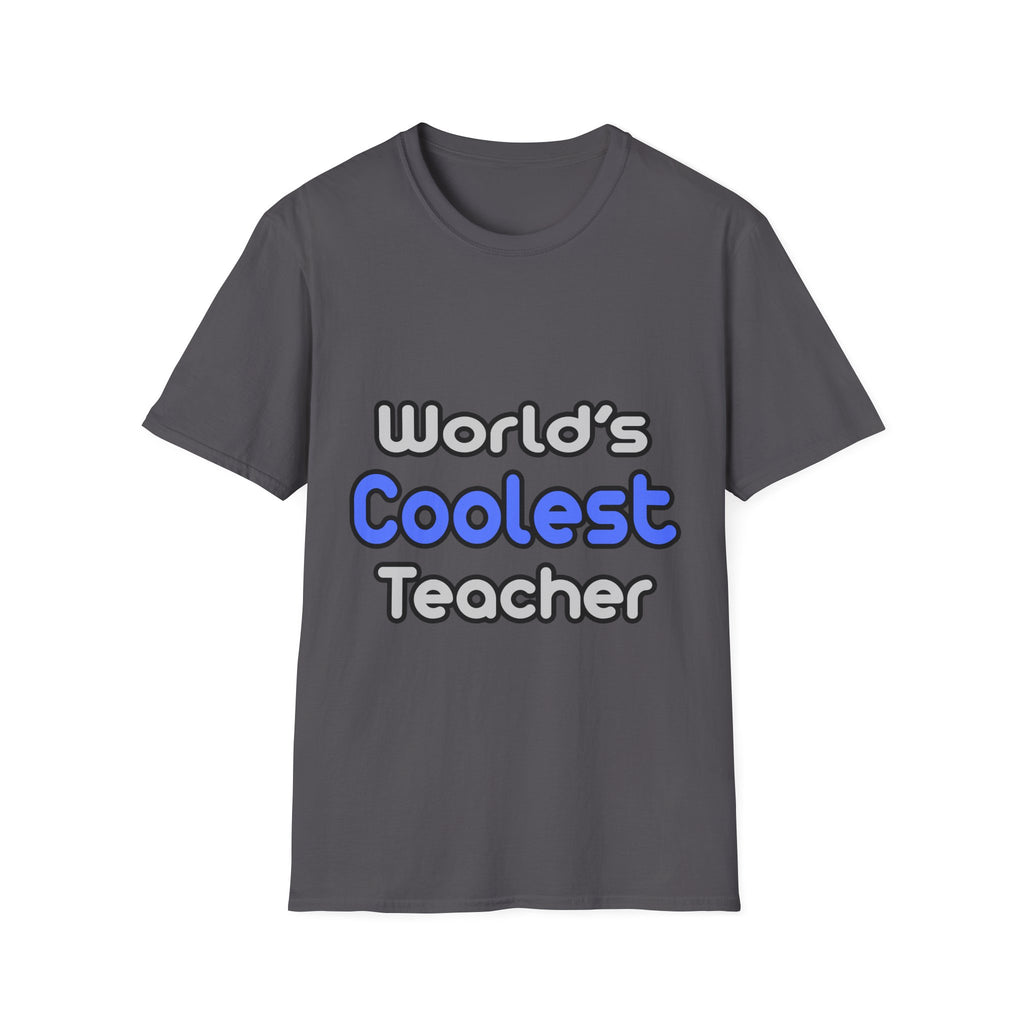 World's Coolest Teacher - Unisex Softstyle T-Shirt