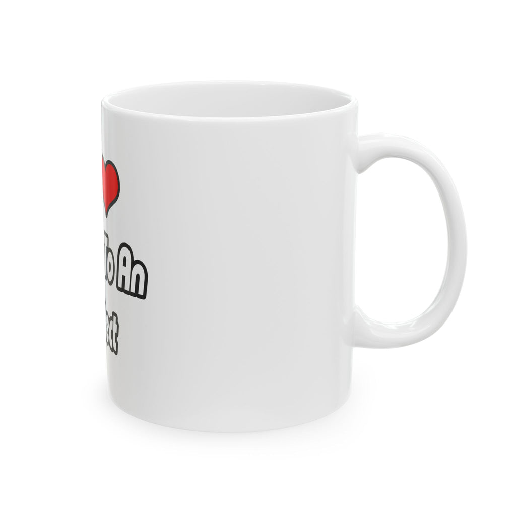 My Heart Belongs To An Architect - Ceramic Mug, (11oz, 15oz)