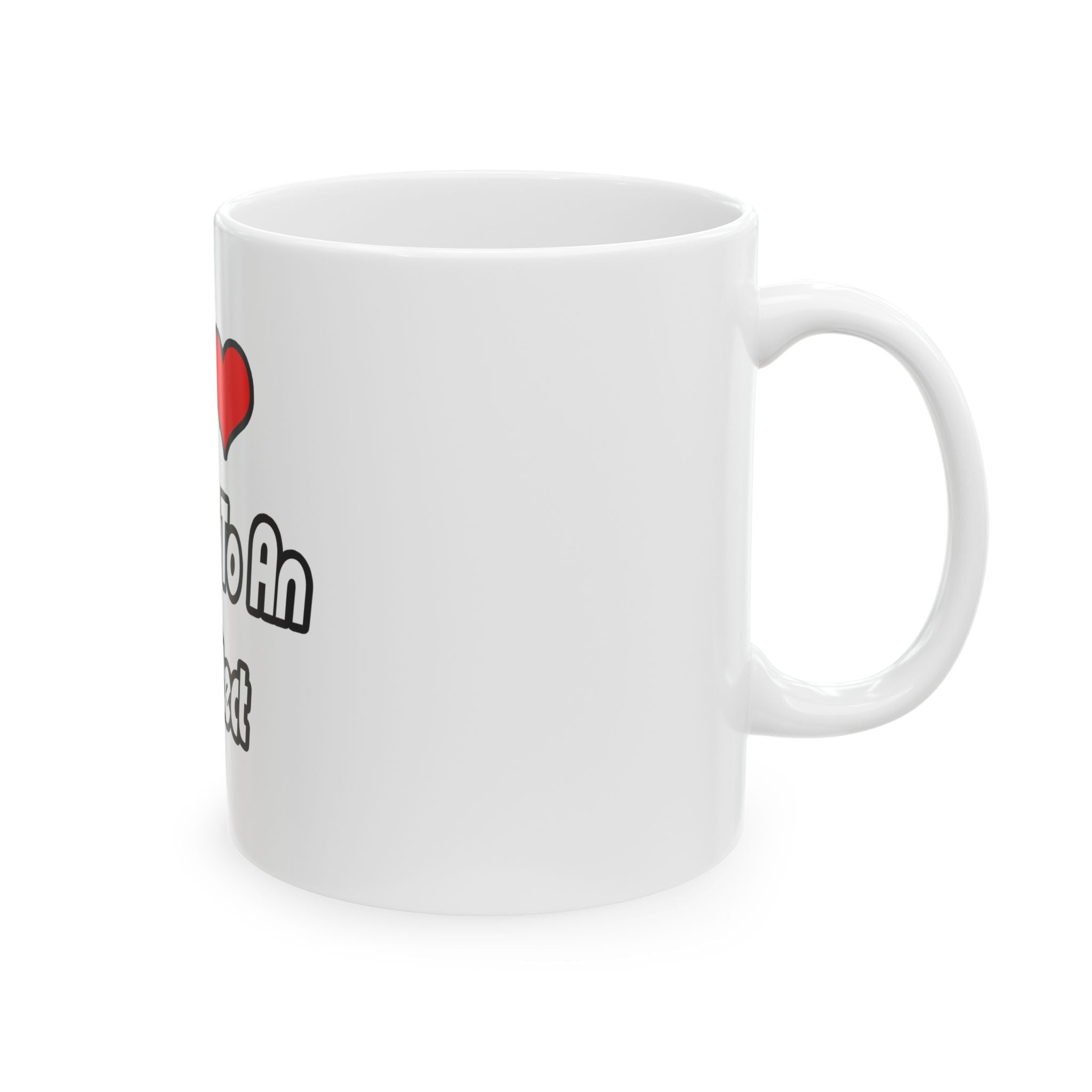 My Heart Belongs To An Architect - Ceramic Mug, (11oz, 15oz)