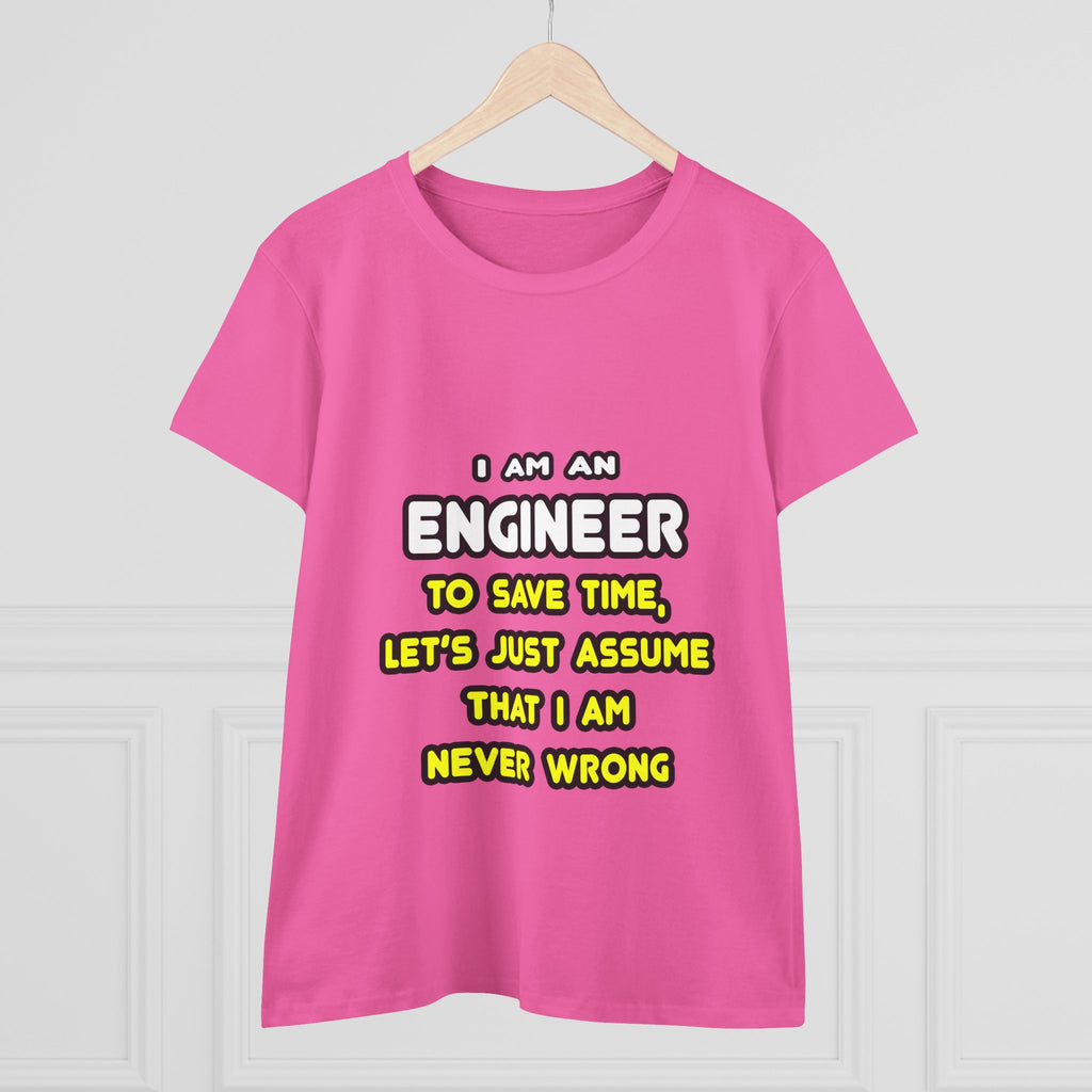 Funny Engineer T Shirts and Gifts - Women's Midweight Cotton Tee