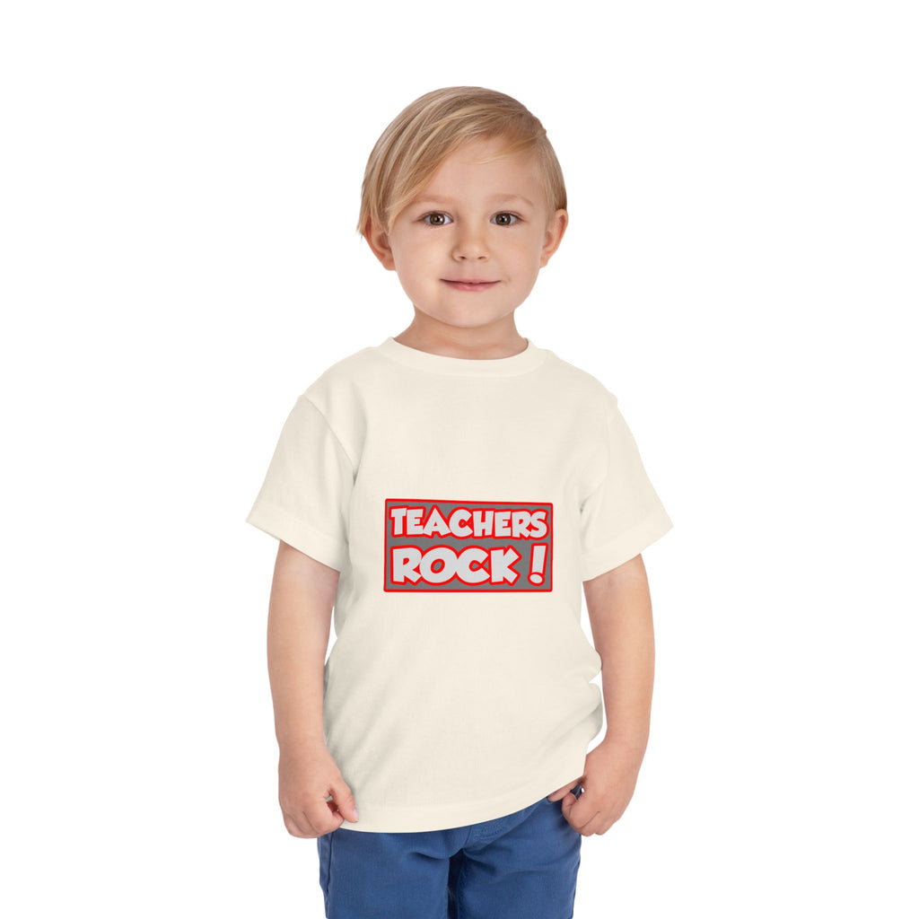 Teachers Rock! - Toddler Short Sleeve Tee
