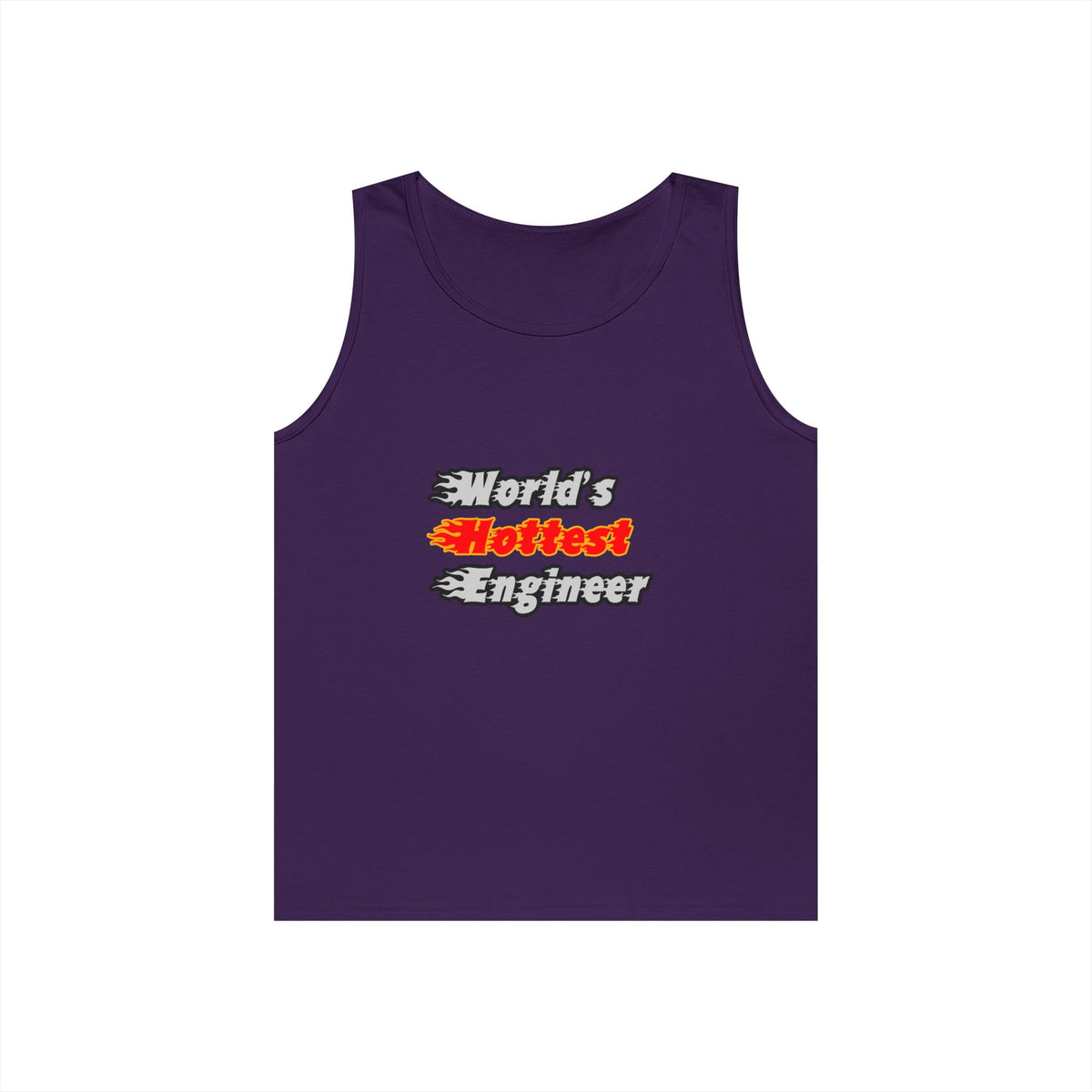 World's Hottest Engineer - Unisex Heavy Cotton Tank Top