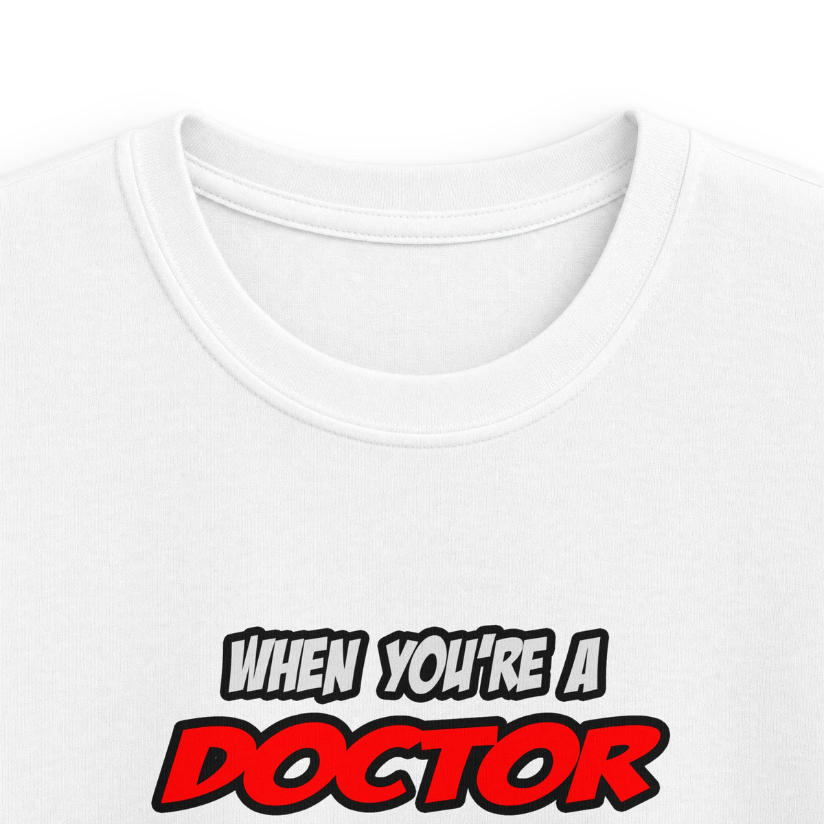 Doctor .. OMG WTF LOL - Kids Softstyle Tee