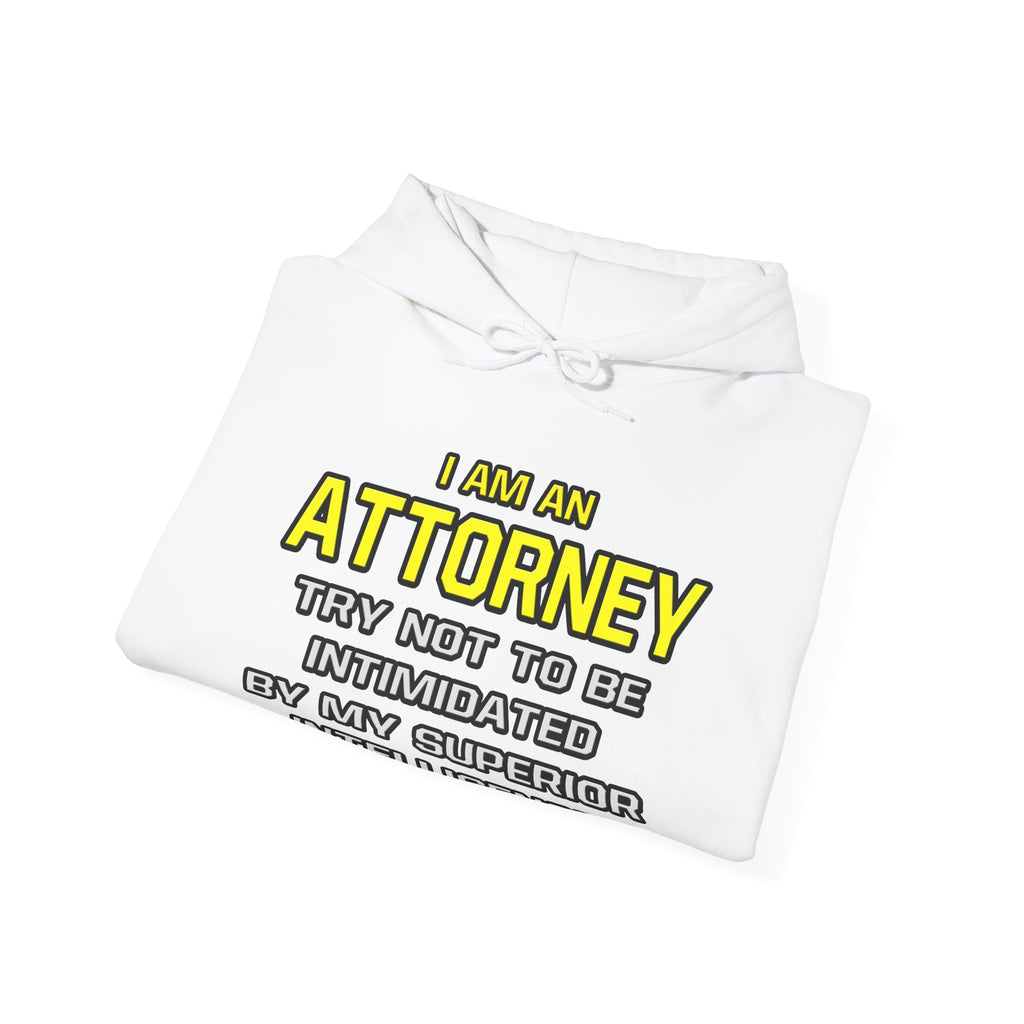 Attorney...Superior Intelligence - Unisex Heavy Blend™ Hooded Sweatshirt