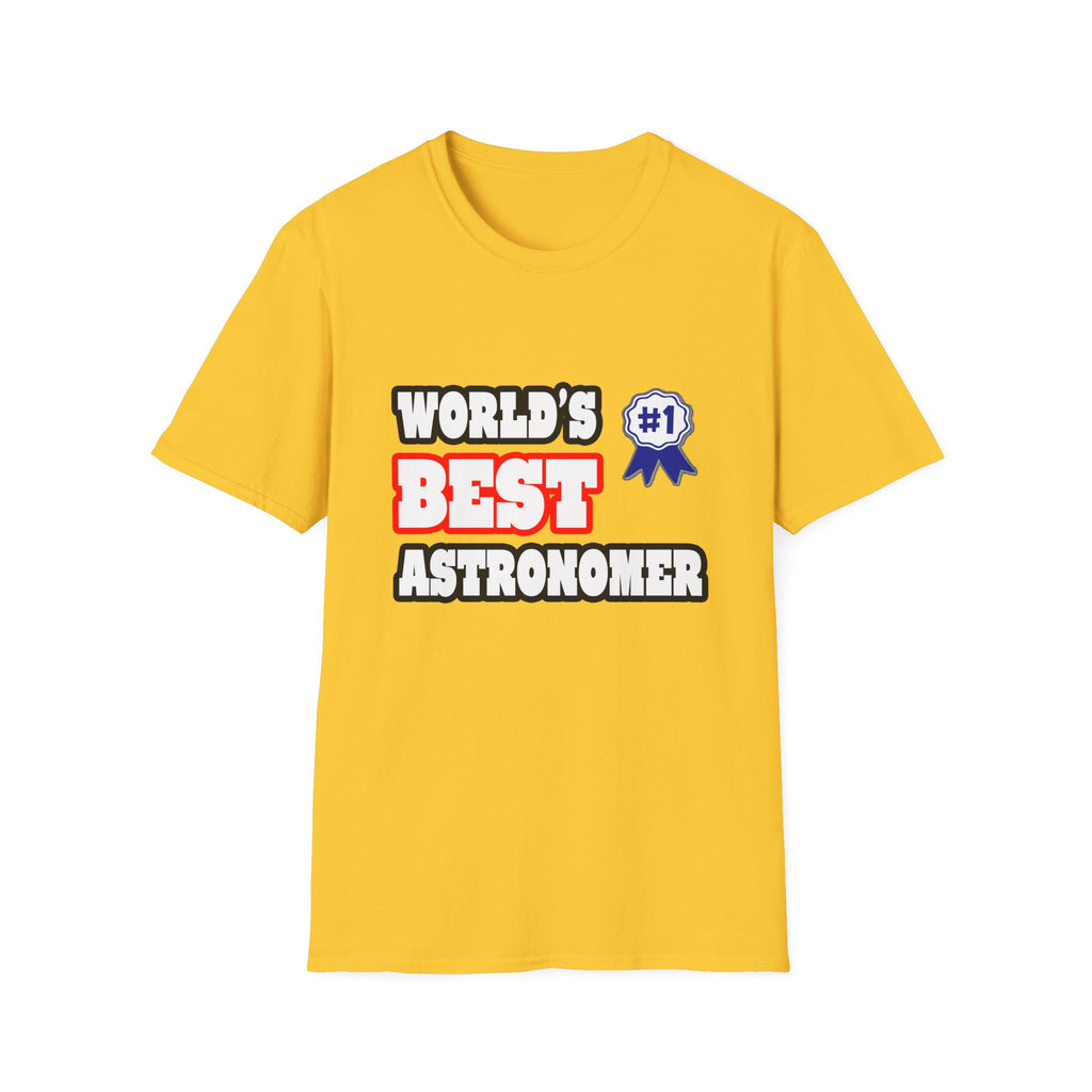 World's Best Astronomer - Unisex Softstyle T-Shirt