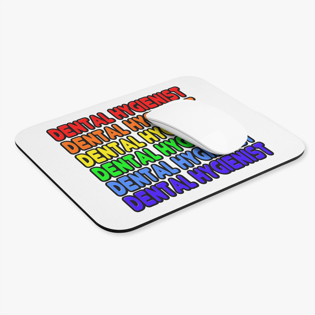 Rainbow Dental Hygienist - Mouse Pad (Rectangle)