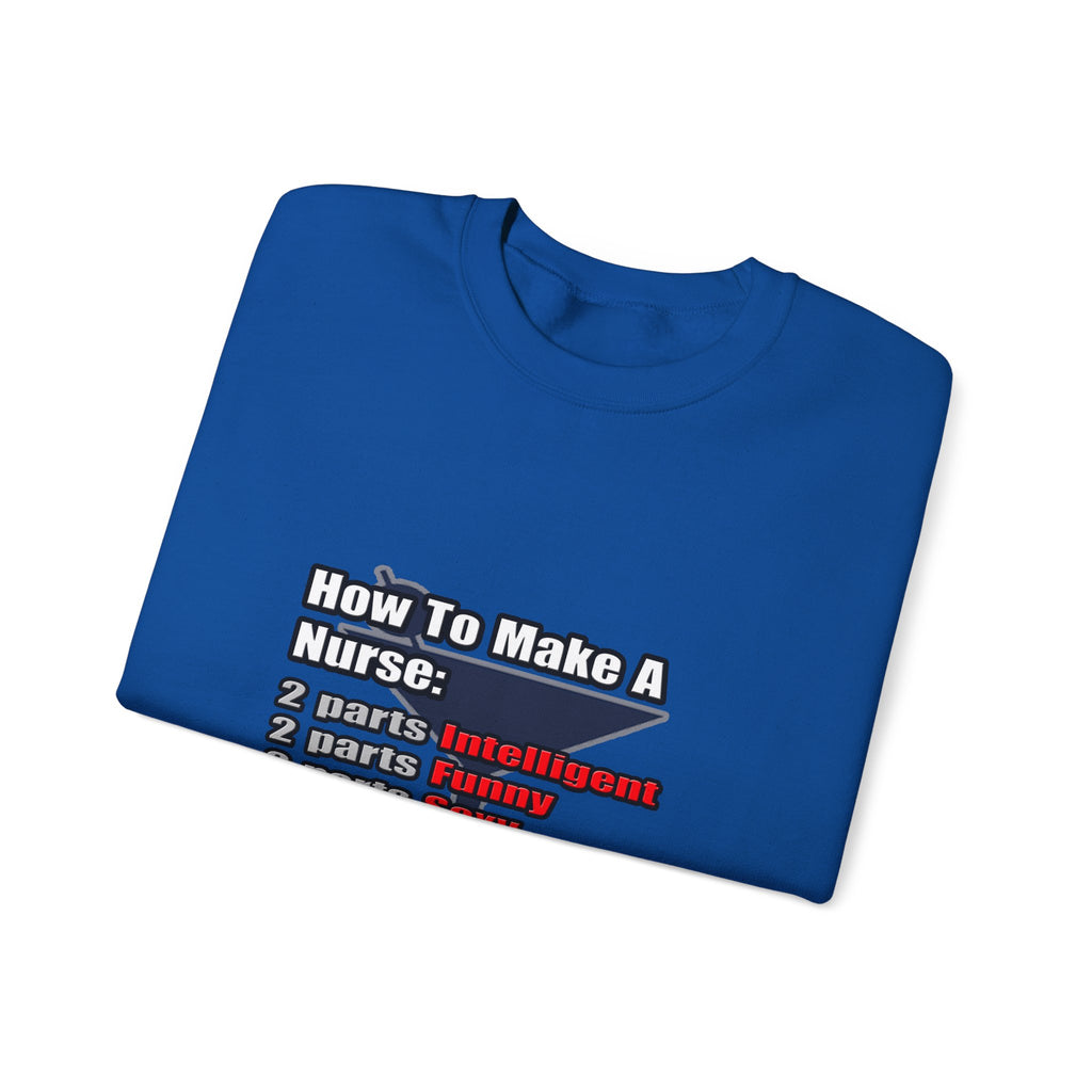 How To Make a Nurse - Unisex Heavy Blend™ Crewneck Sweatshirt
